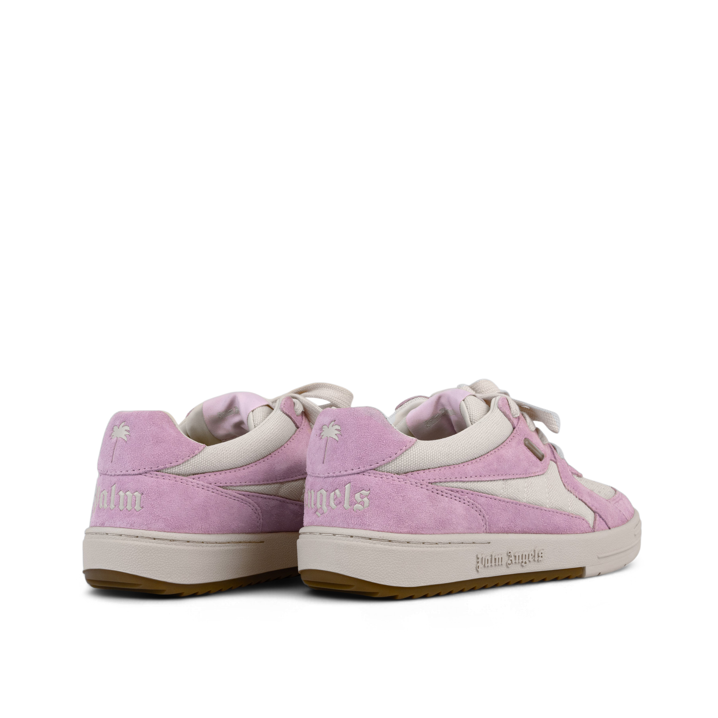 Sneakers Blanco/Rosa Palm Angels Palm University Lt Auth Suede