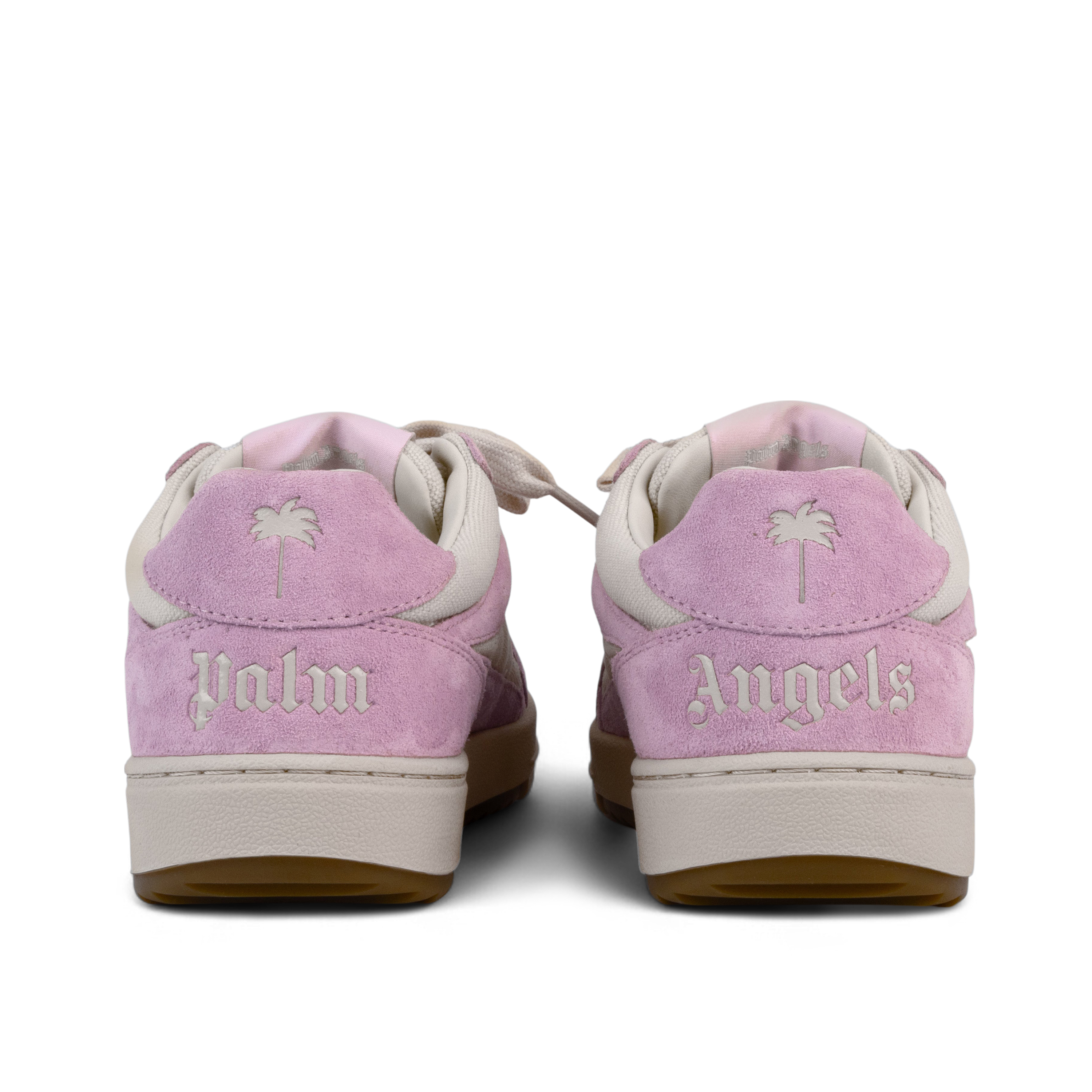 Sneakers Blanco/Rosa Palm Angels Palm University Lt Auth Suede