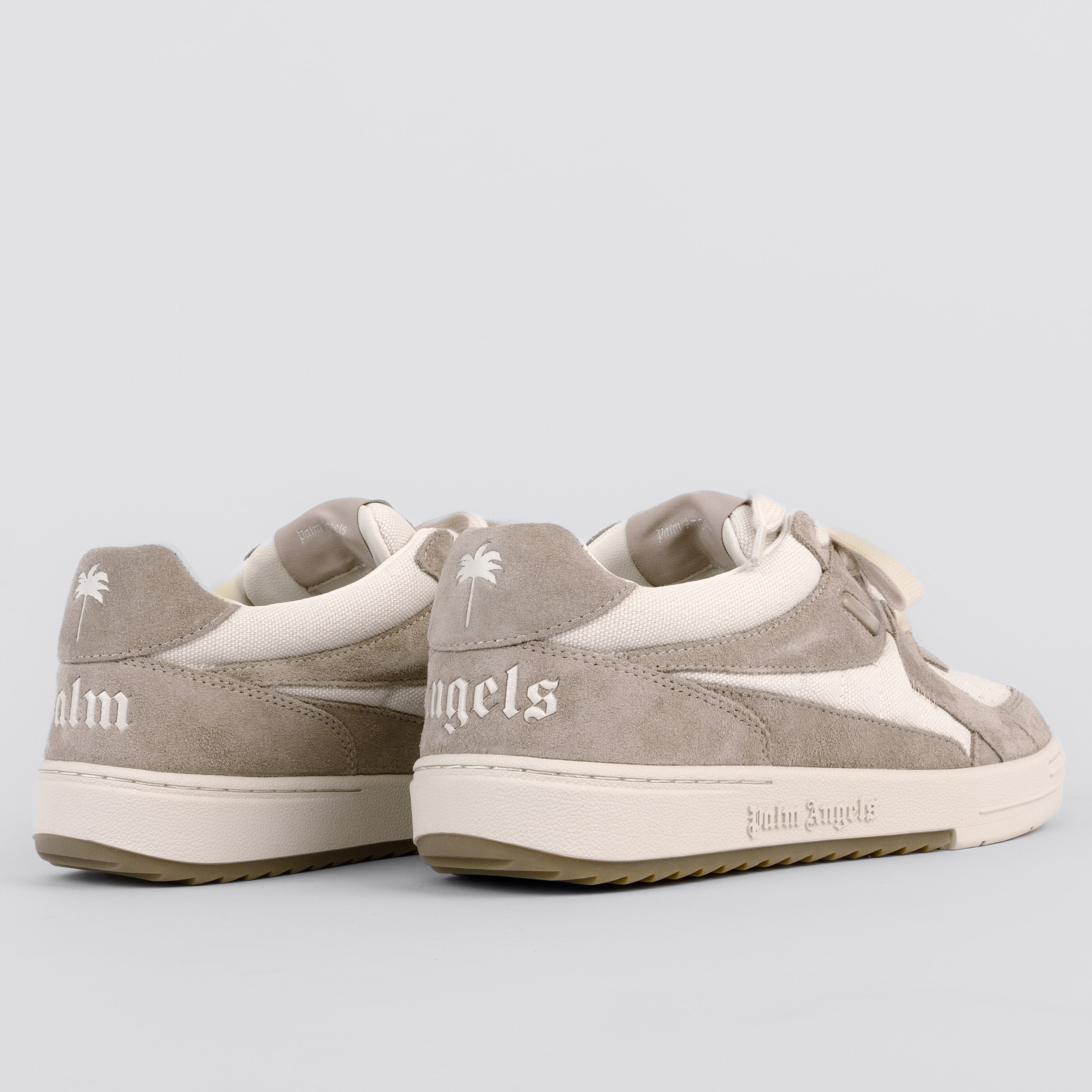 Sneakers Blanco/Camel Palm Angels Palm University Lt Auth Suede