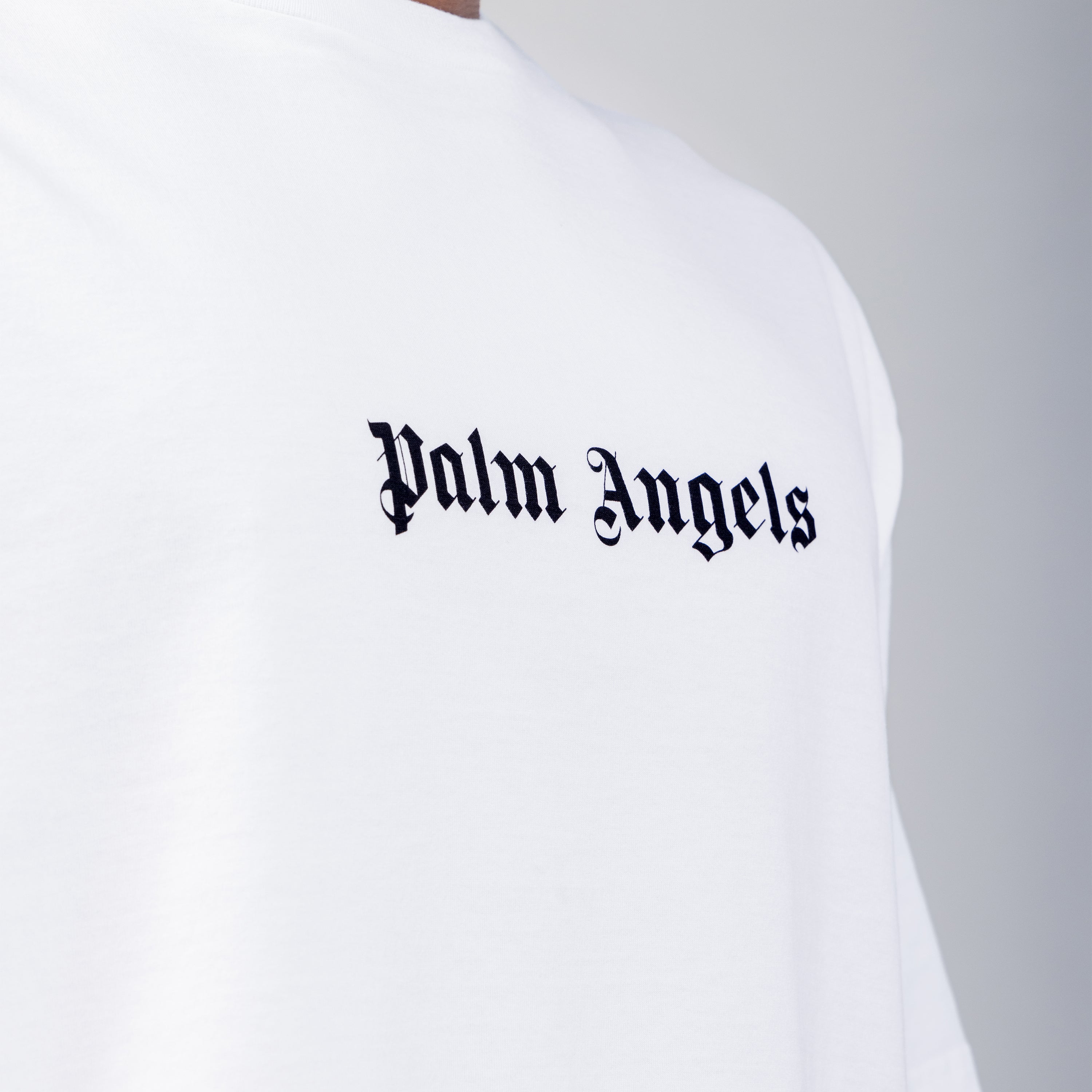 Camiseta Blanca Palm Angels Classic Logo