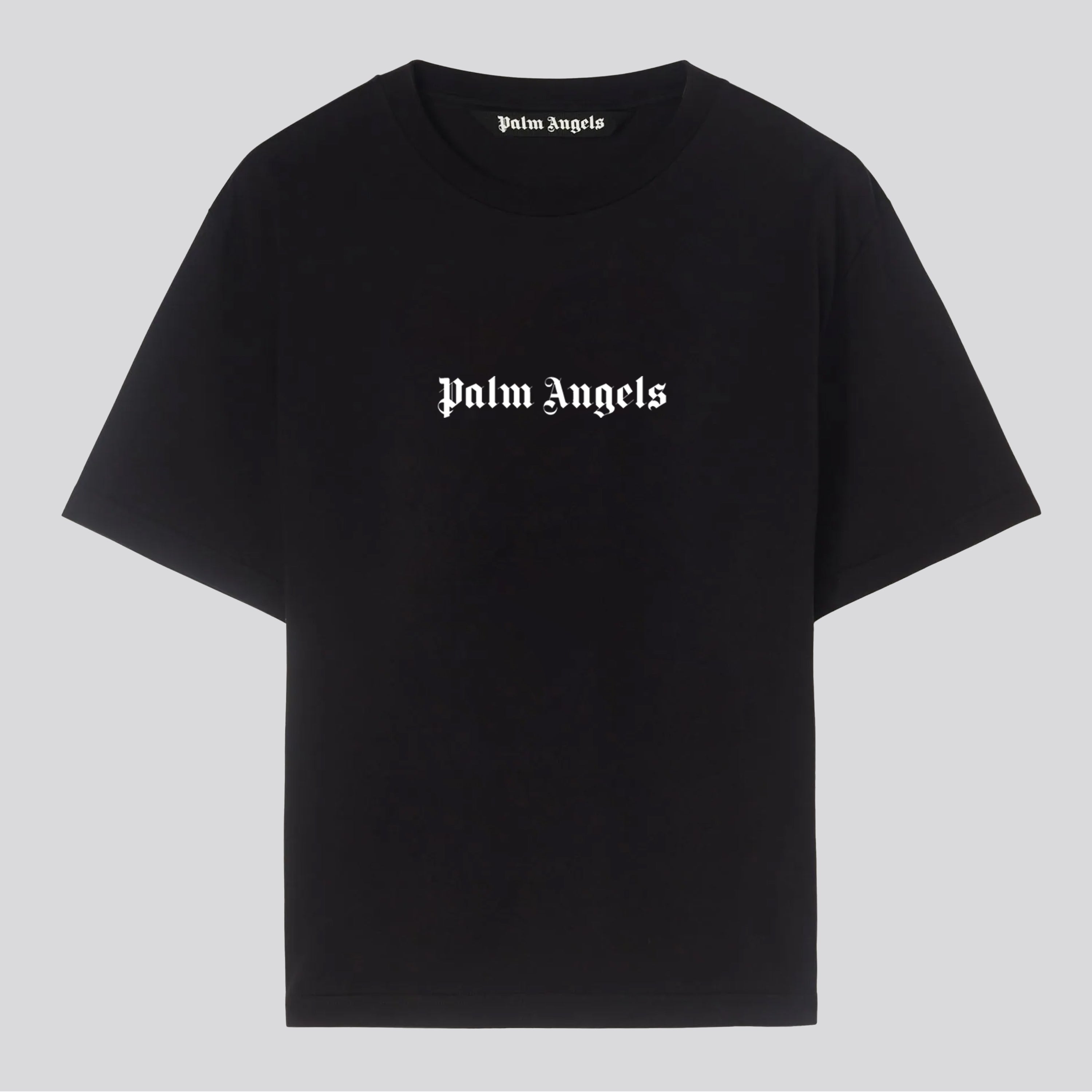 Camiseta Negra Palm Angels Classic Logo