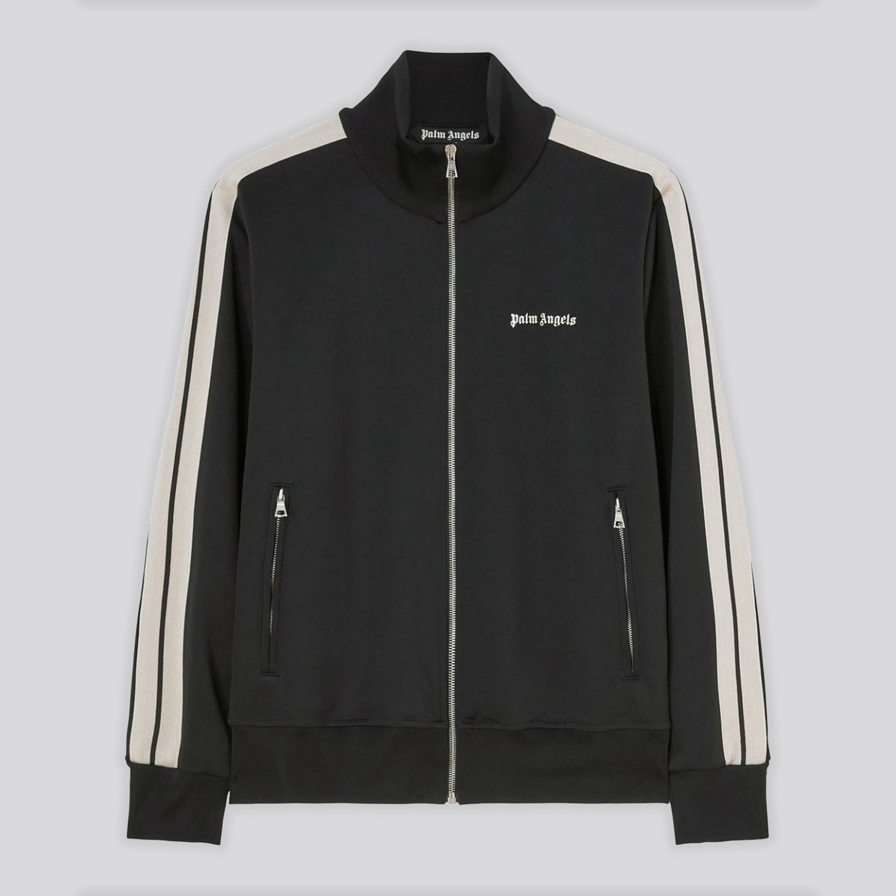 Chaqueta Negra Palm Angels Logo