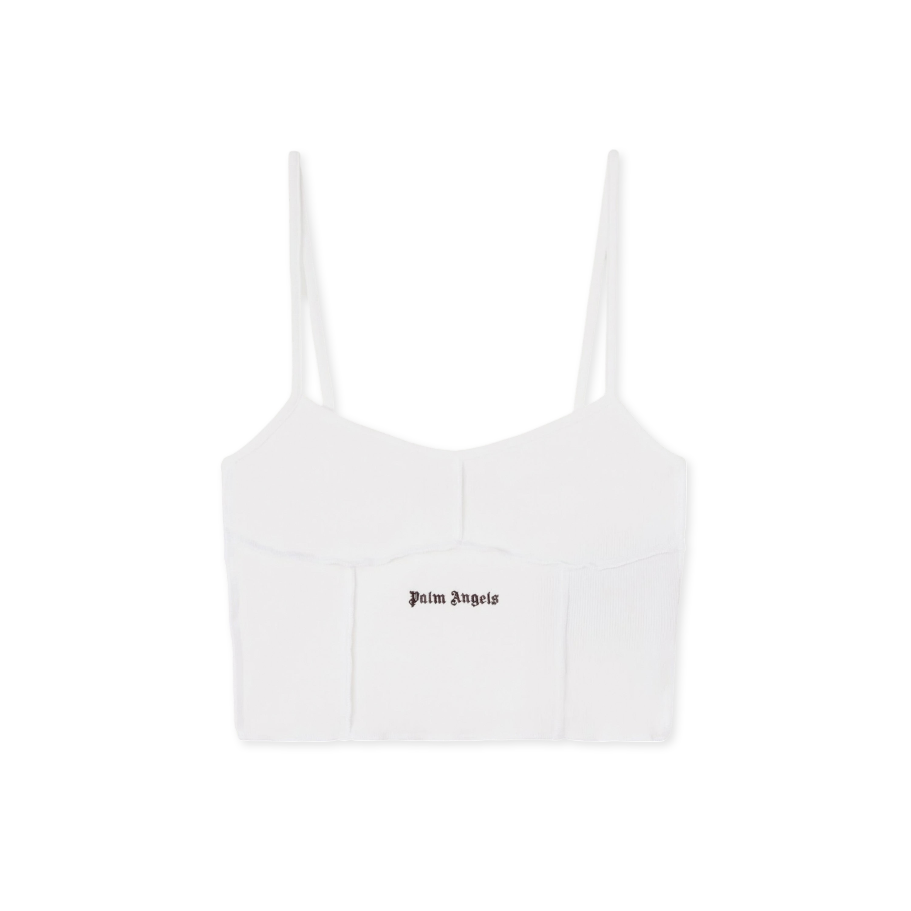 Top Blanco Palm Angels Rib