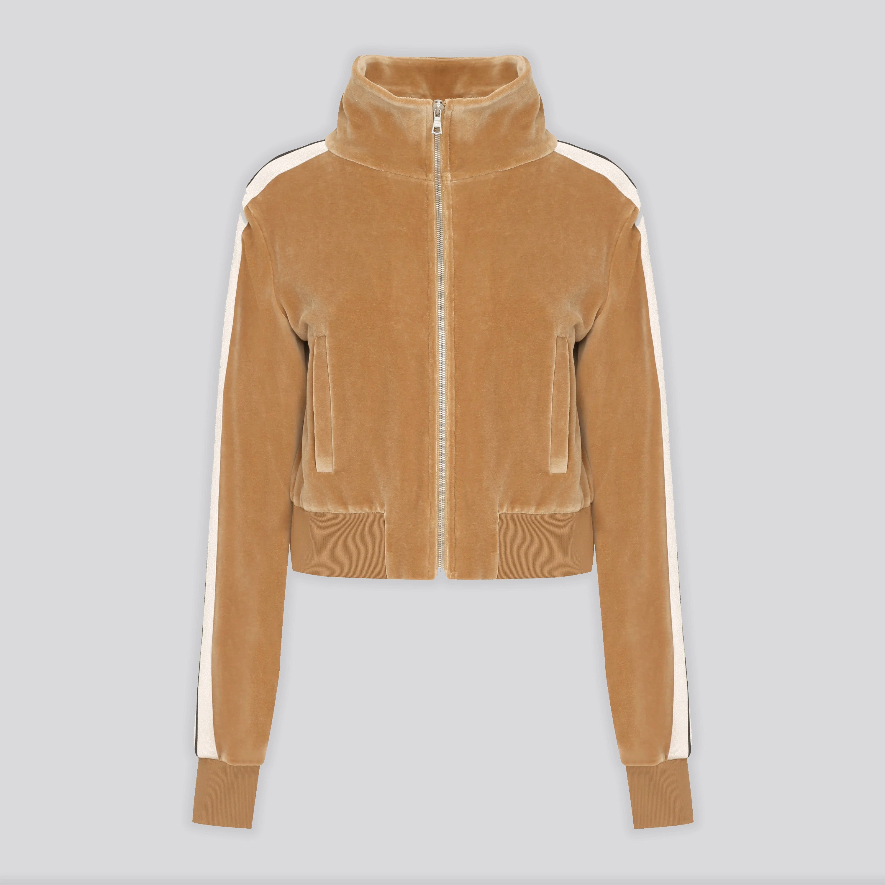 Chaqueta Beige Palm Angels Velvet