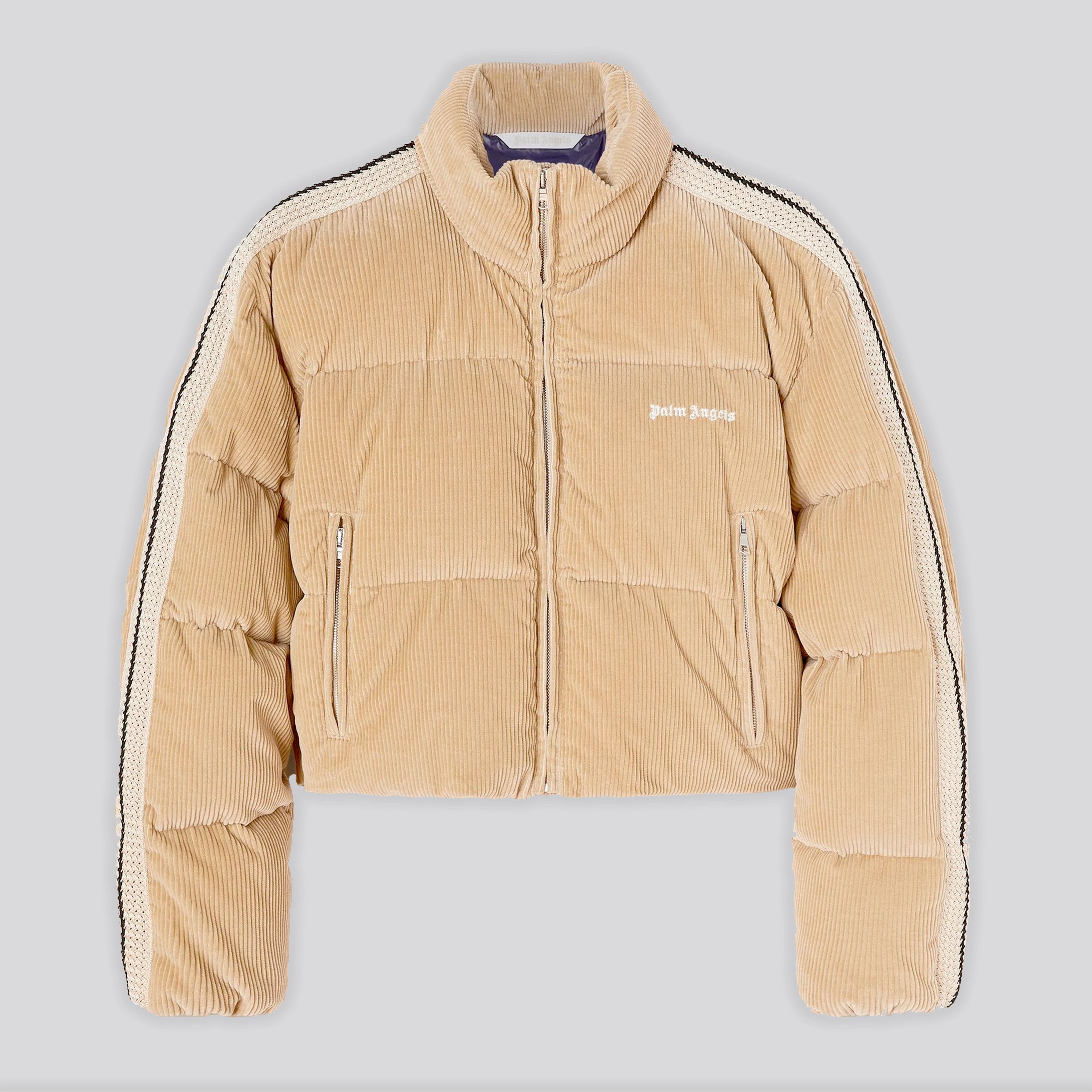 Chaqueta Beige Palm Angels Corduroy