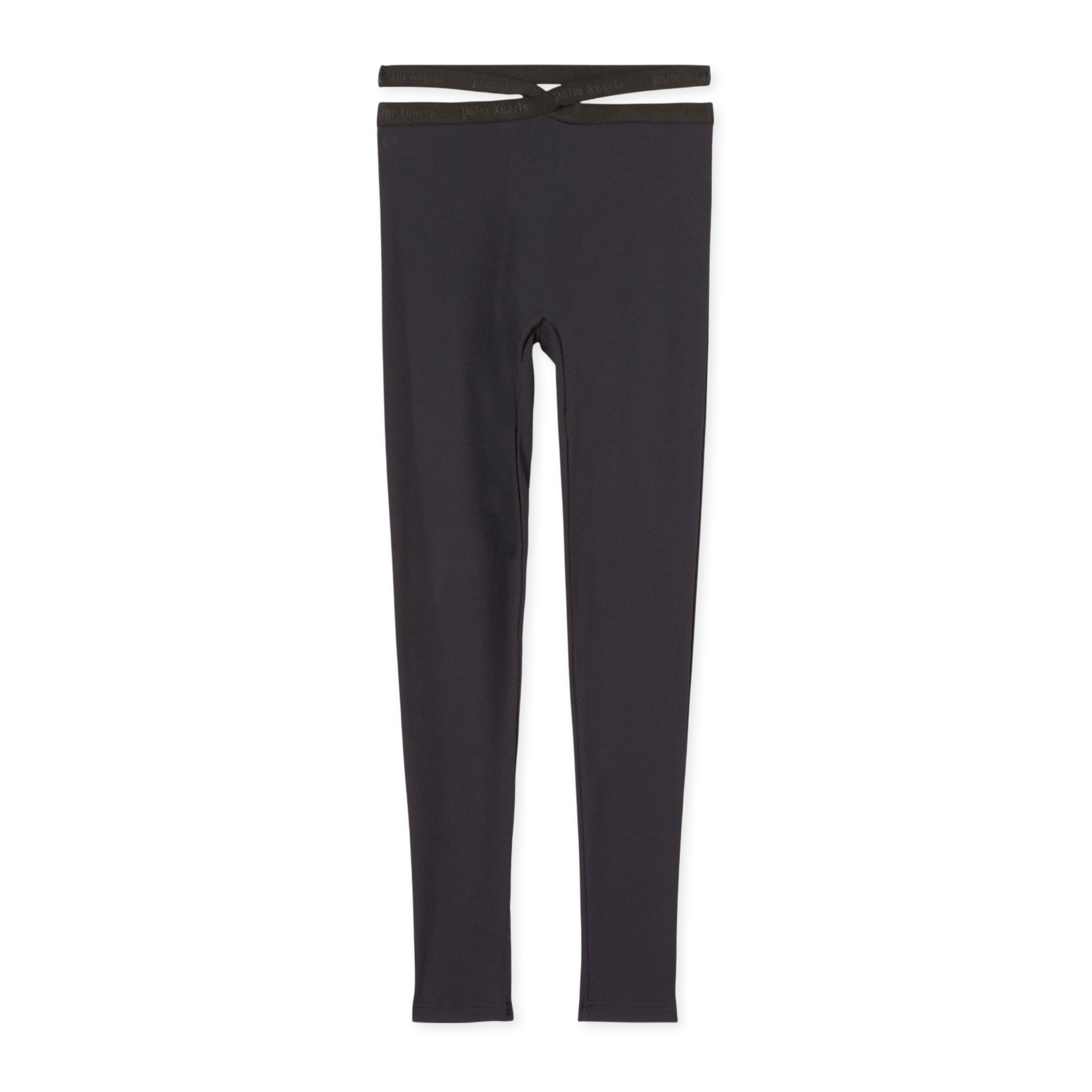 Legging Negro Palm Angels Waistband