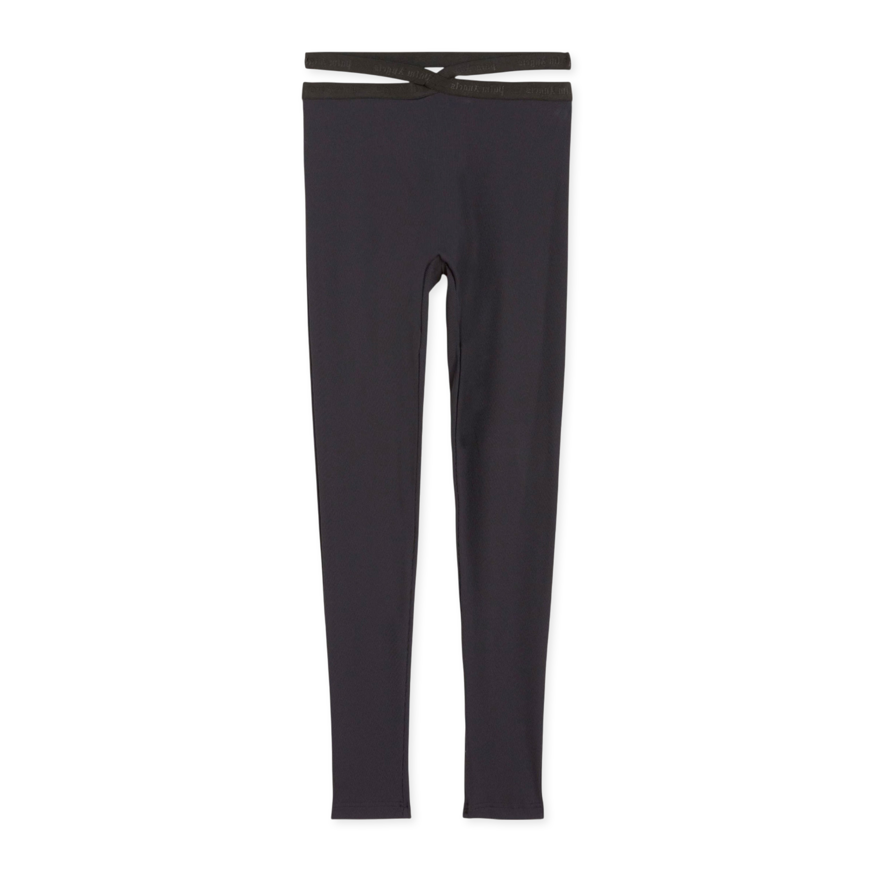 Legging Negro Palm Angels Waistband