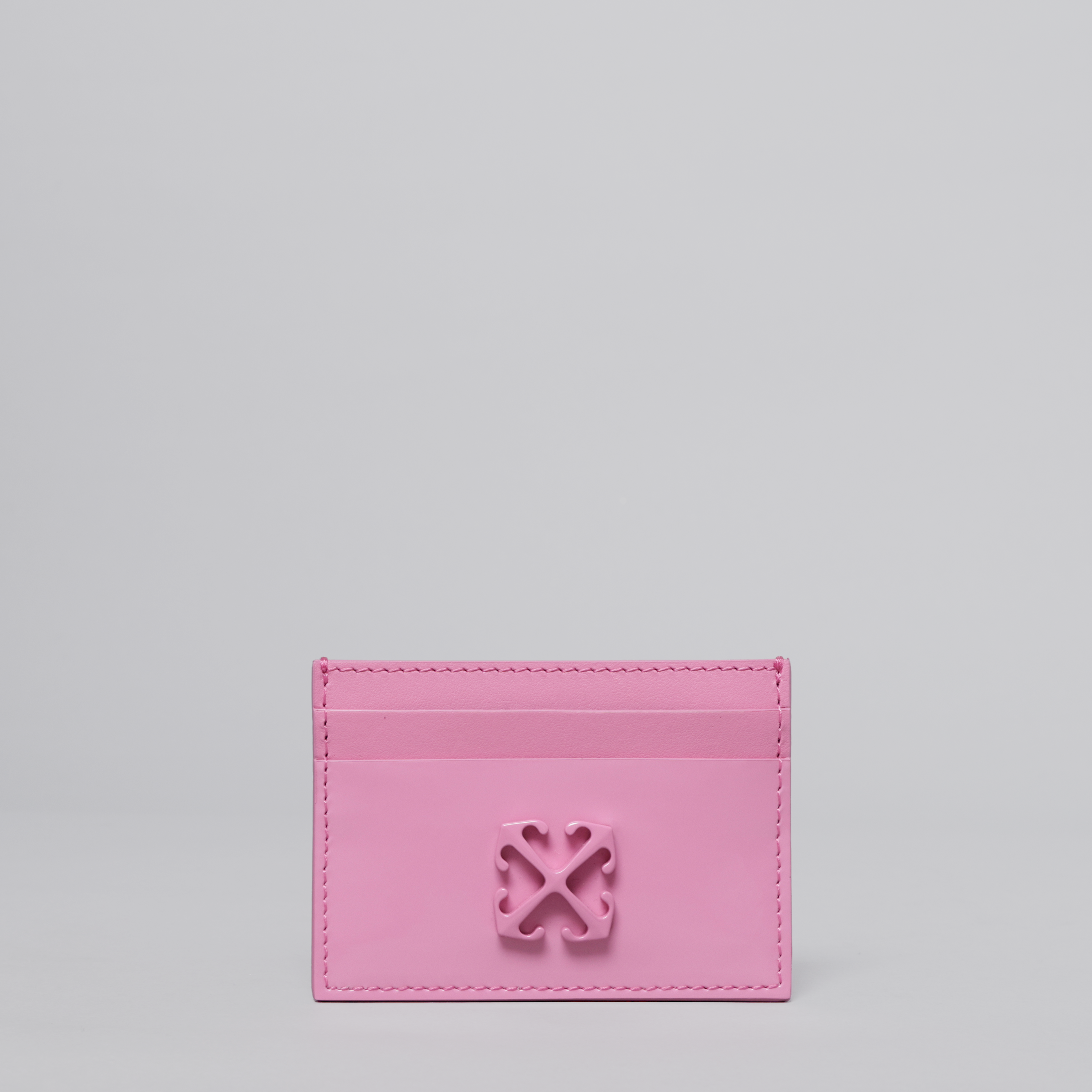 Tarjetero Rosado Off-White Jitney Card Case