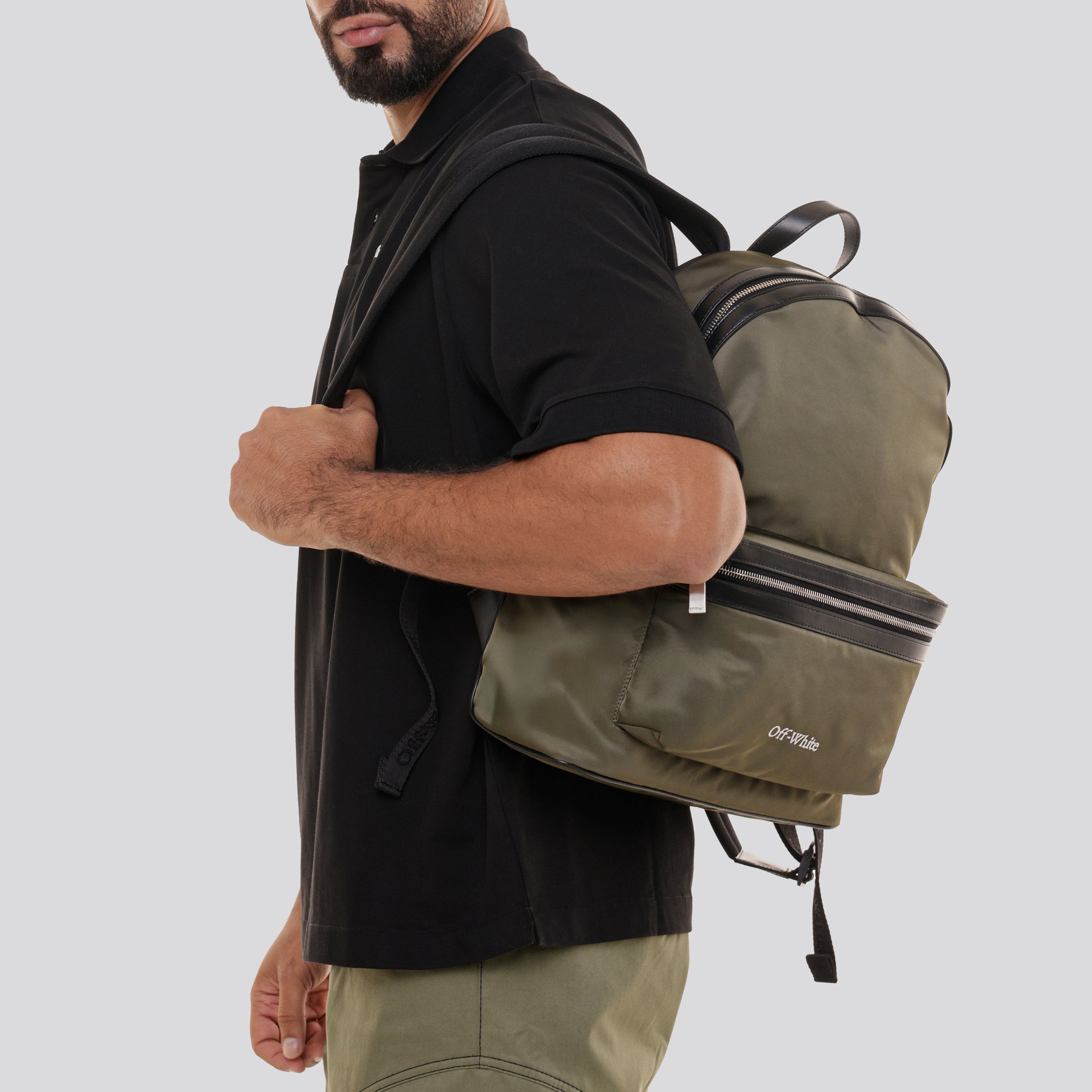 Mochila Verde Off-White Off-White