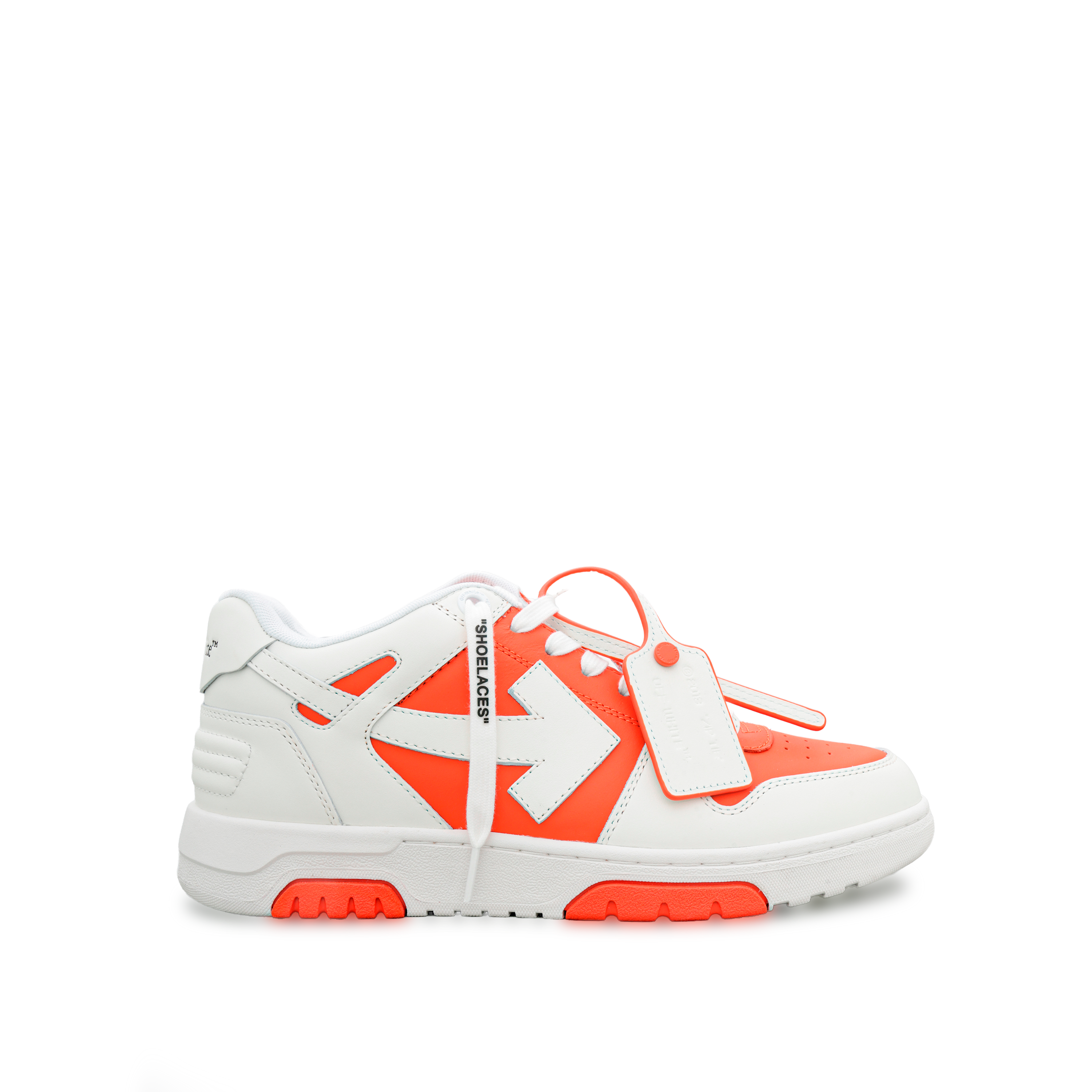 Sneakers Blancos Naranja Off White "OOO"