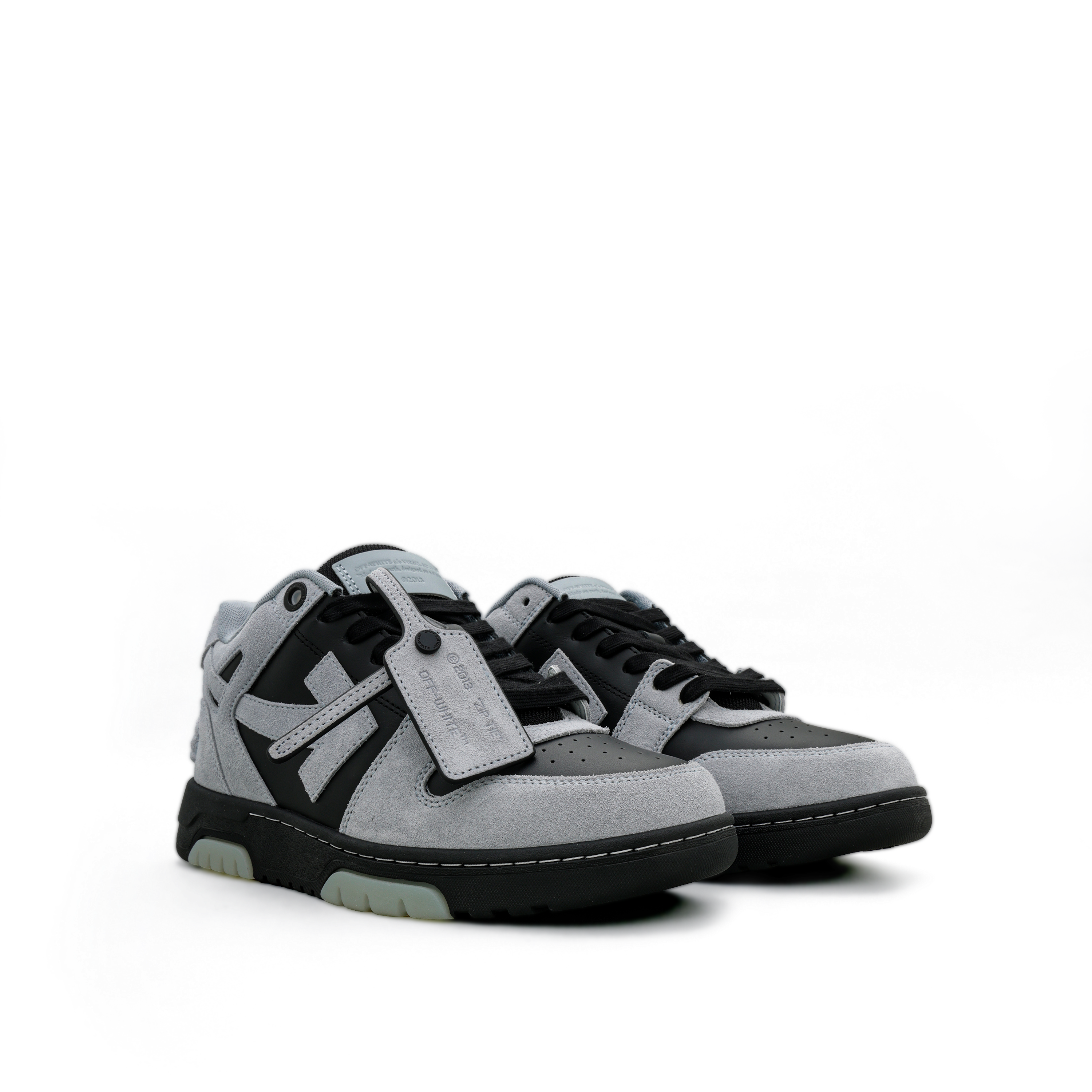 Sneakers Grices Off-White "OOO"