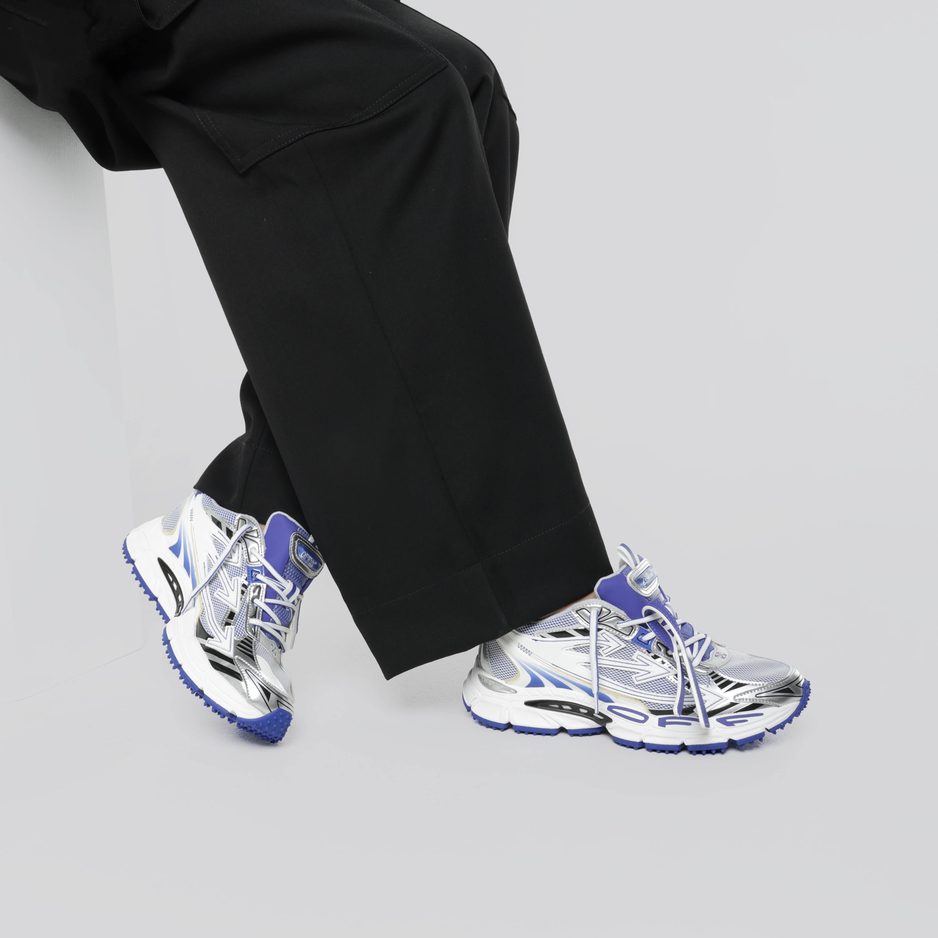 Sneakers Azules Off-White Be Right Back