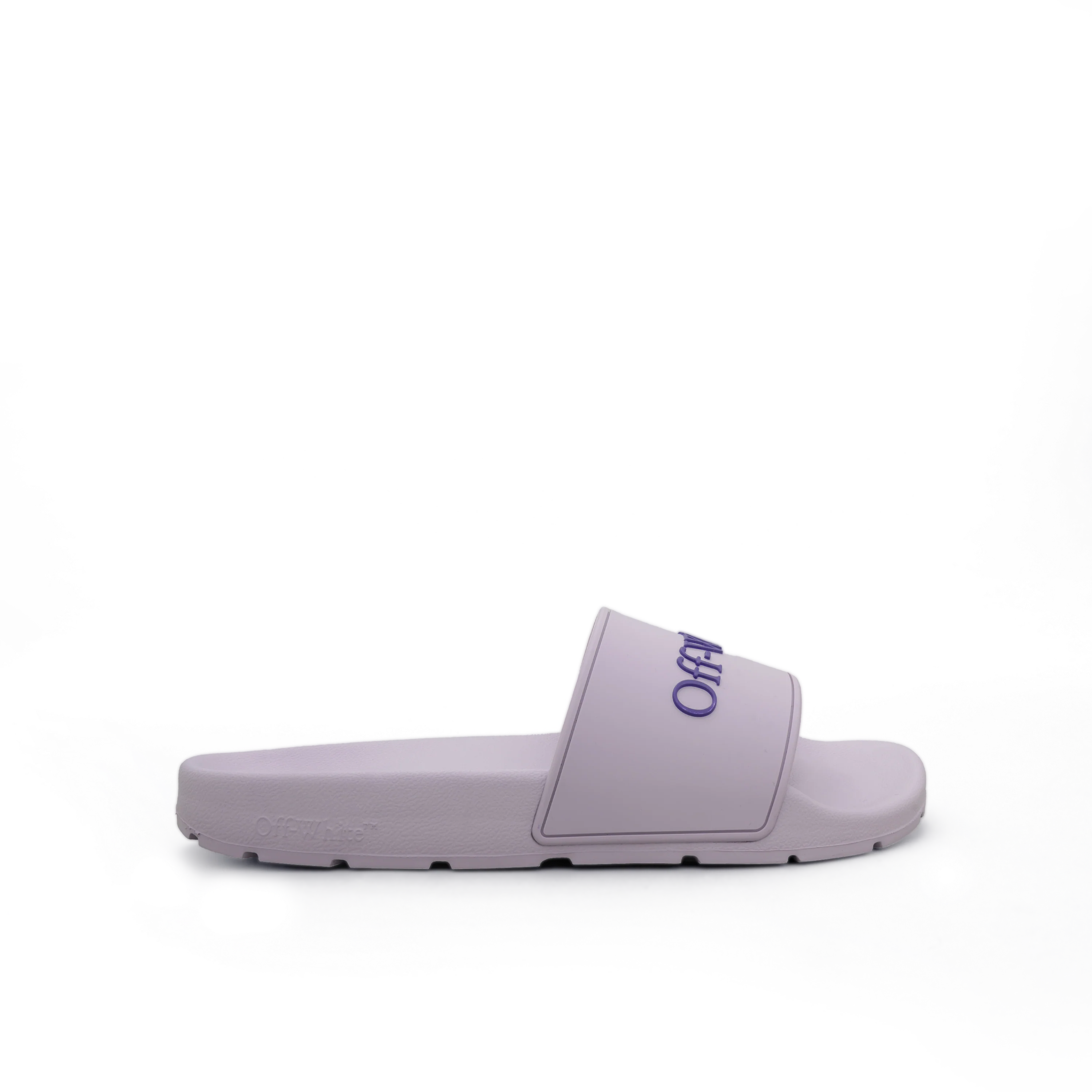 Sandalias Lila Off-White Logo