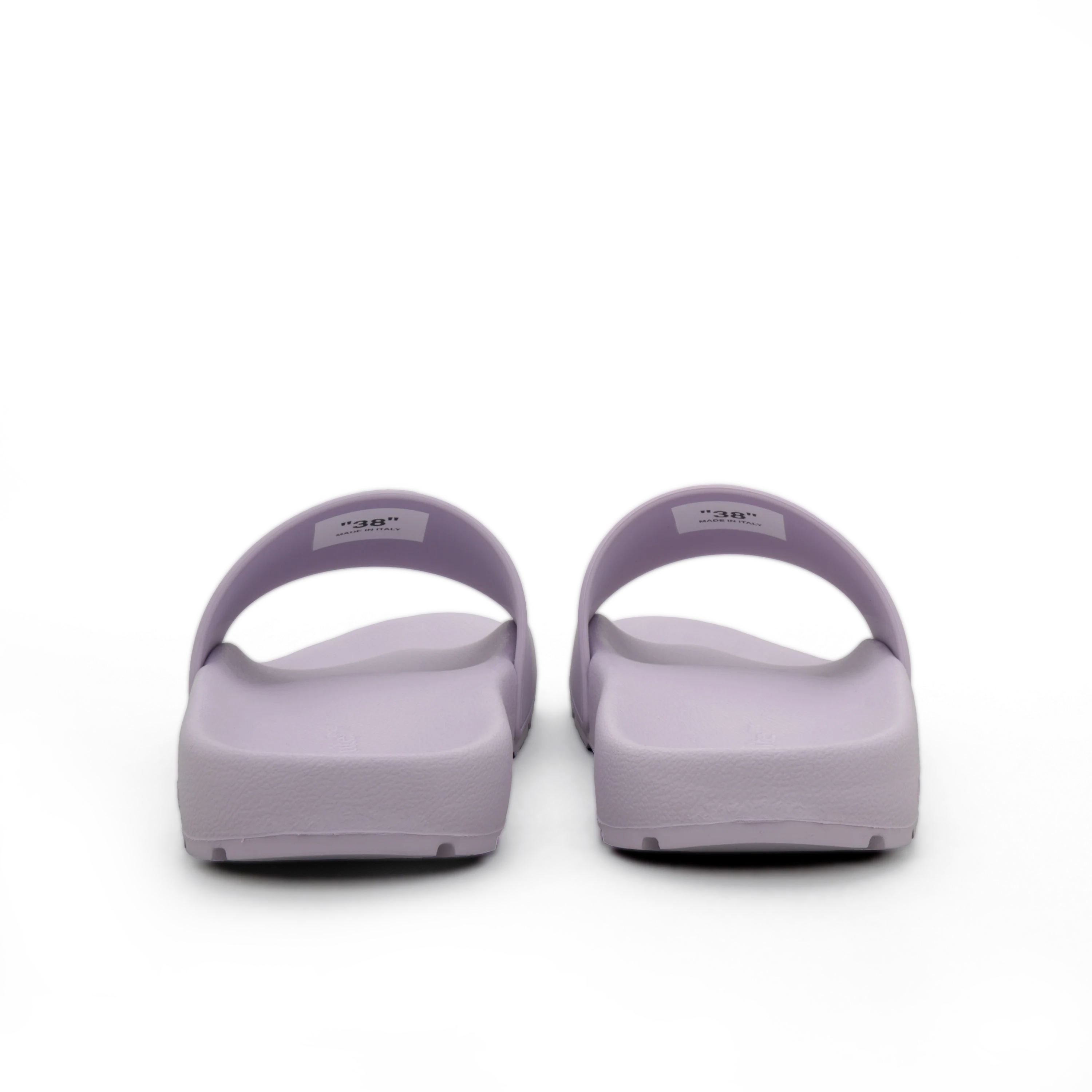 Sandalias Lila Off-White Logo