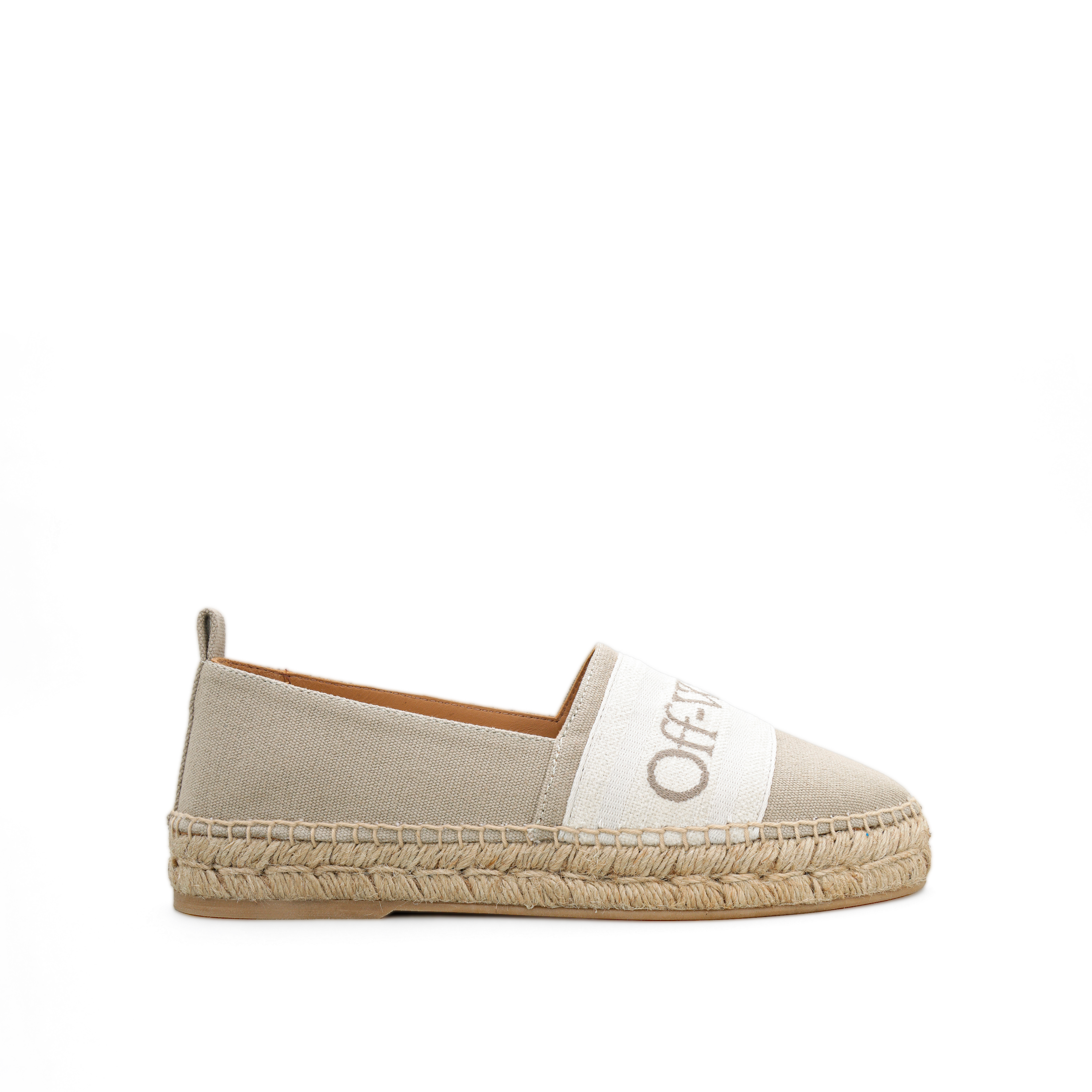 Espadrille Beige Off-White Bookish