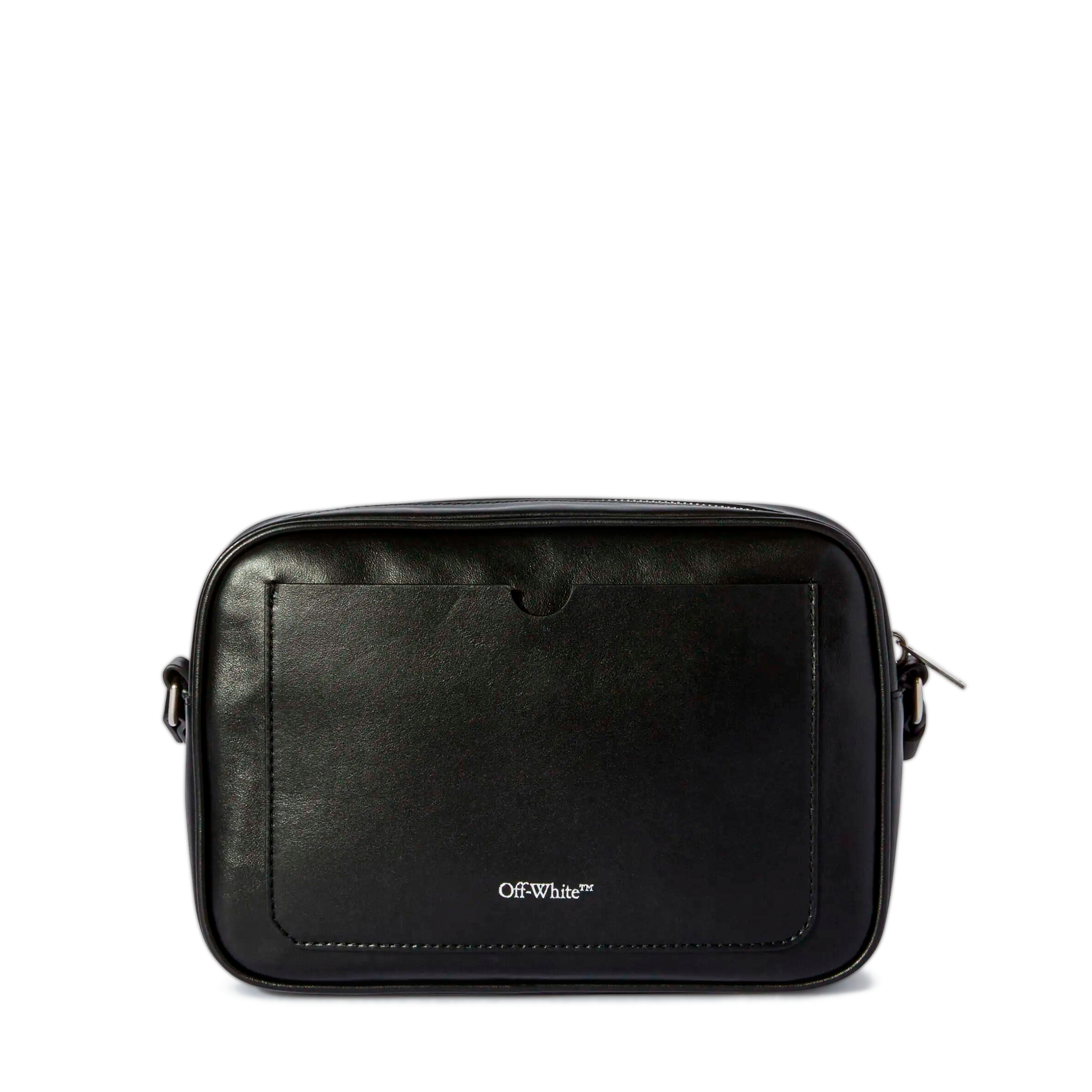 Bolso Negro Off-White Quote M Black - White