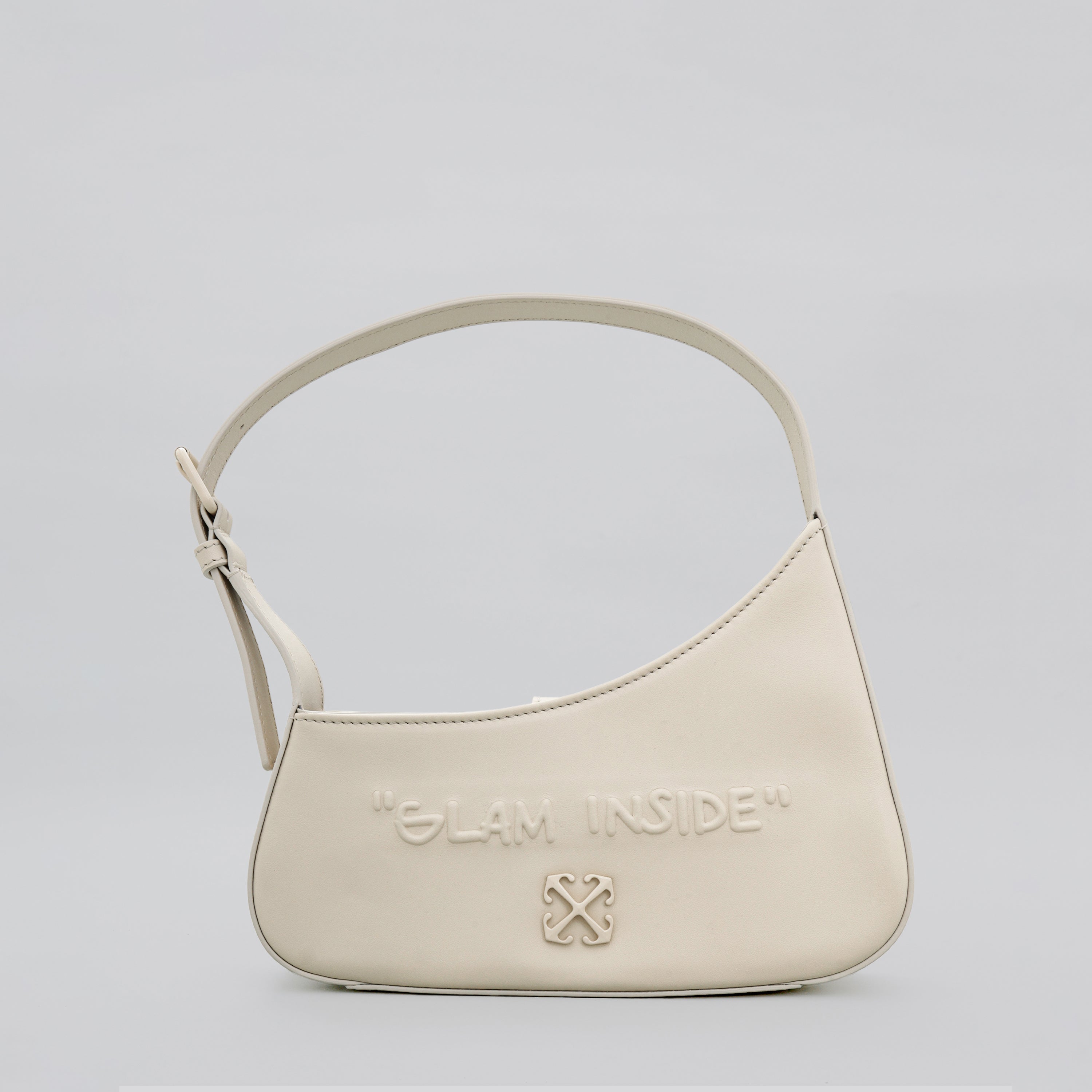Cartera Beige Off-White Quote 3D Beige - Beige