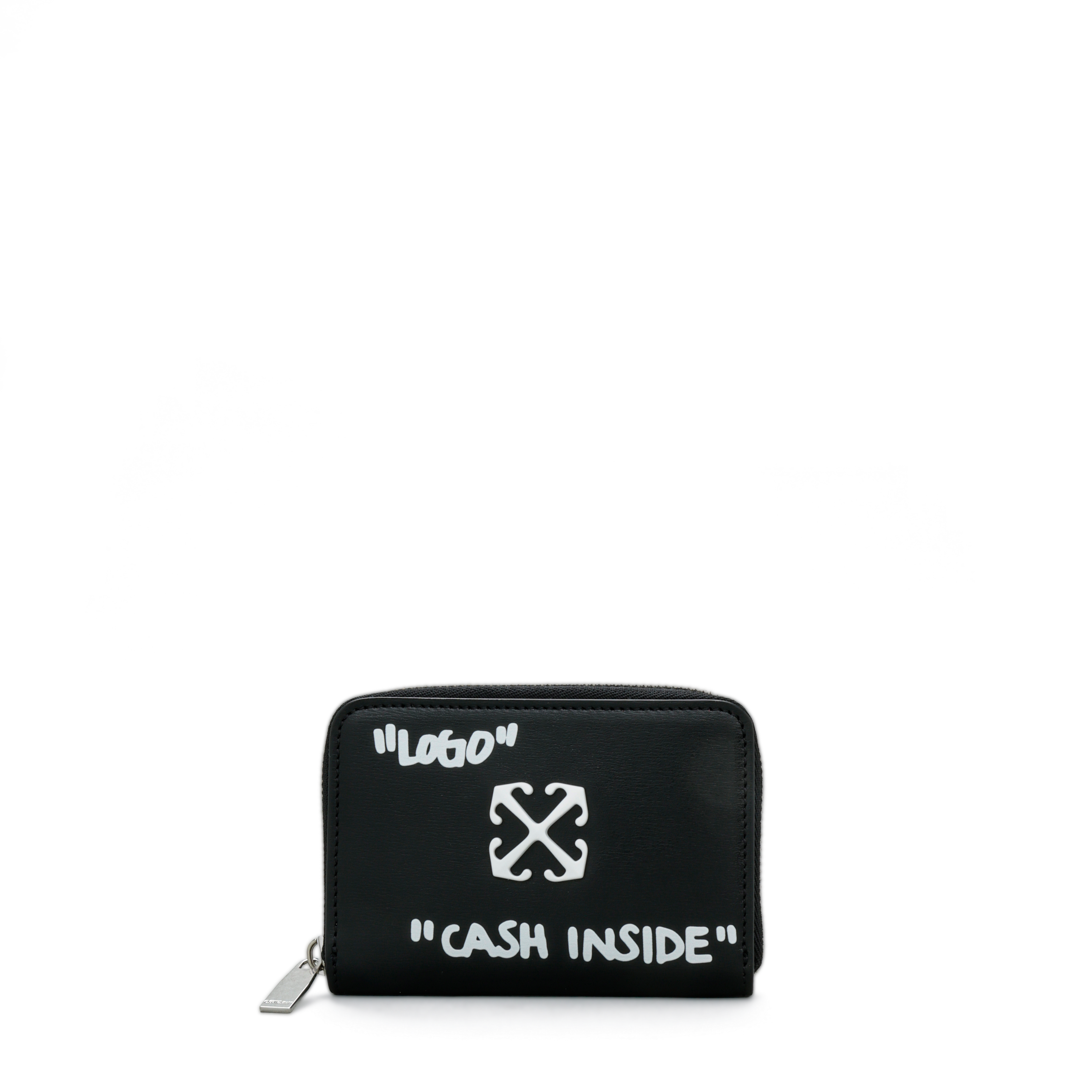 Monedero Negro Off-White Jitney Coin Purse