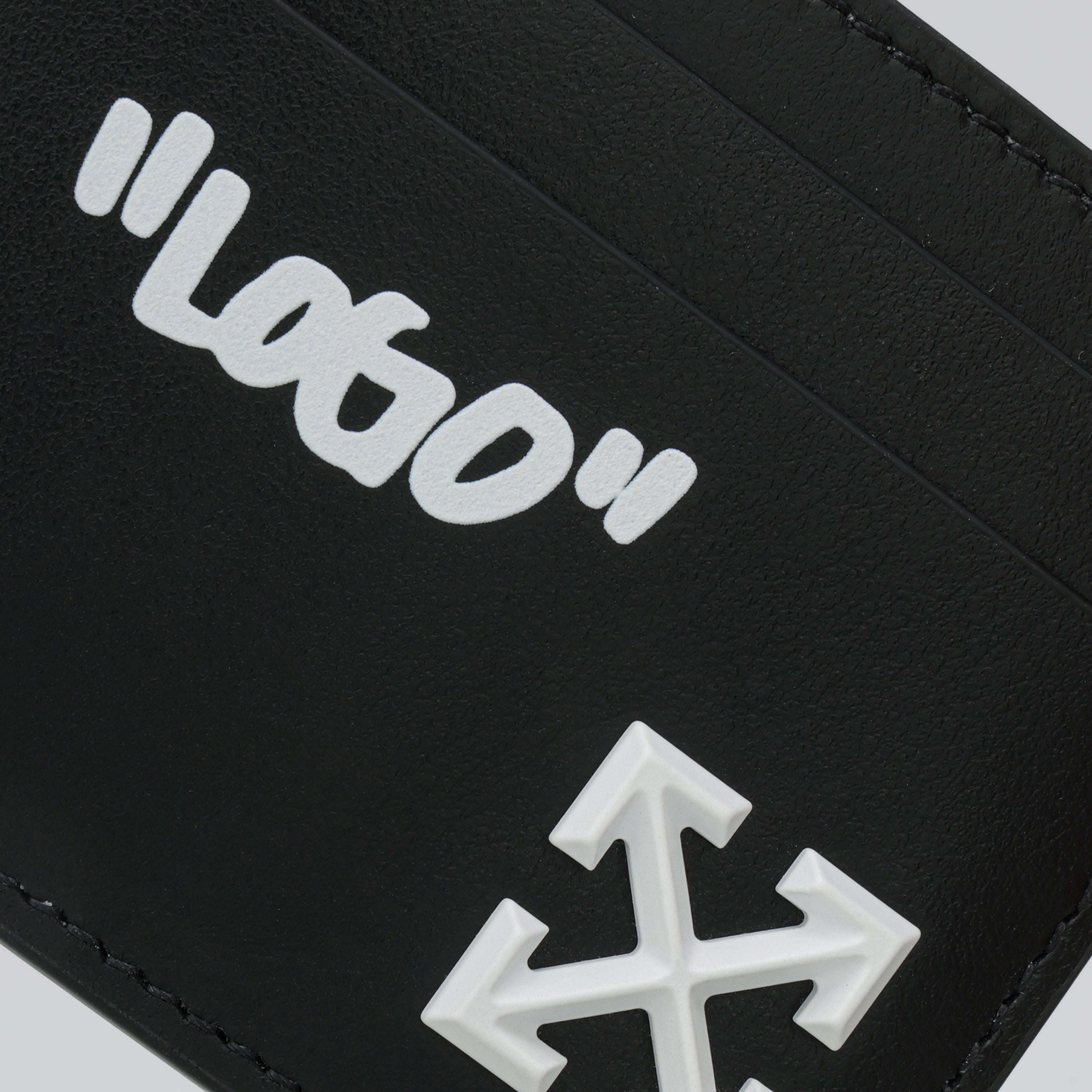 Tarjetero Negro Off-White Jitney