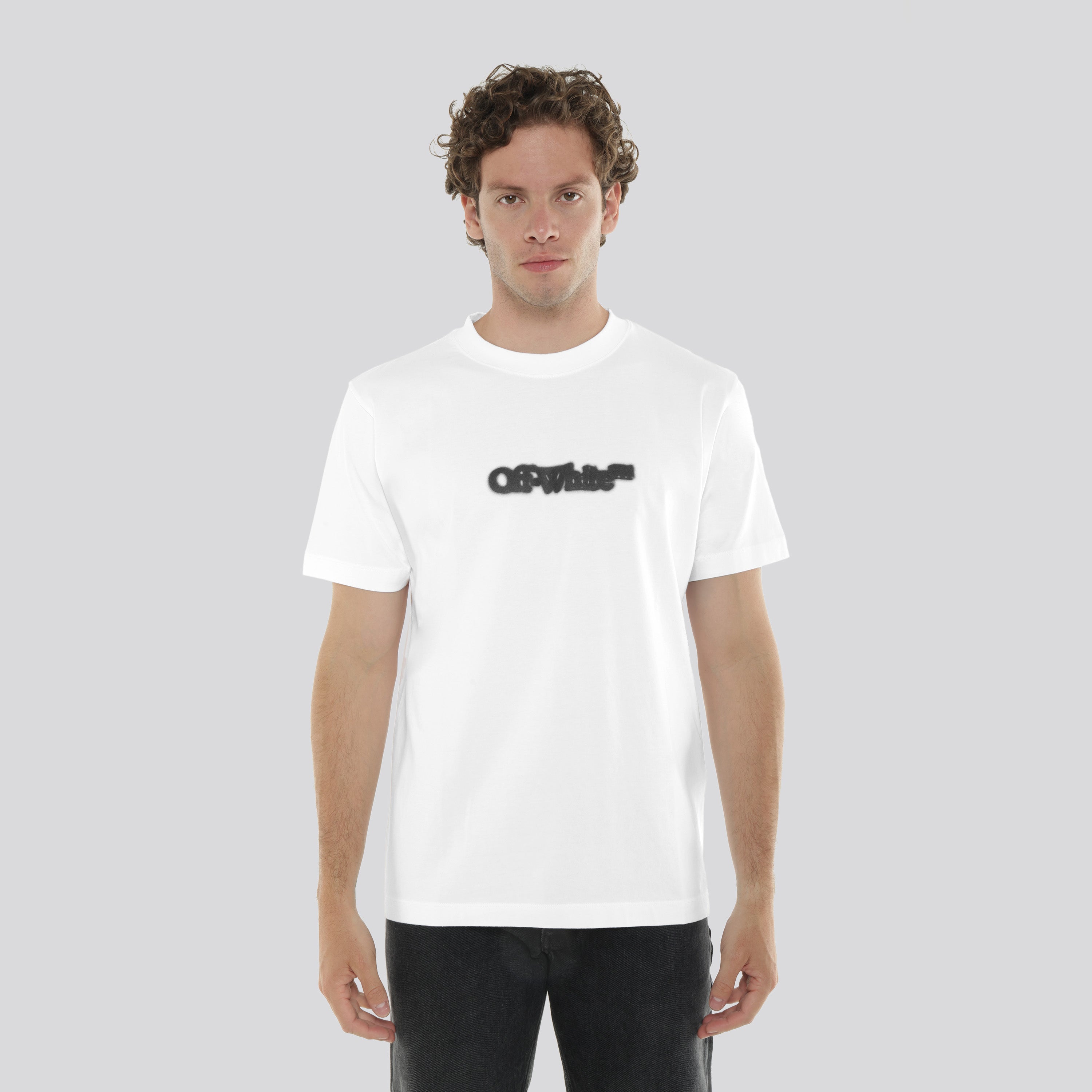 Camiseta Blanca Off-White Spray Arrow