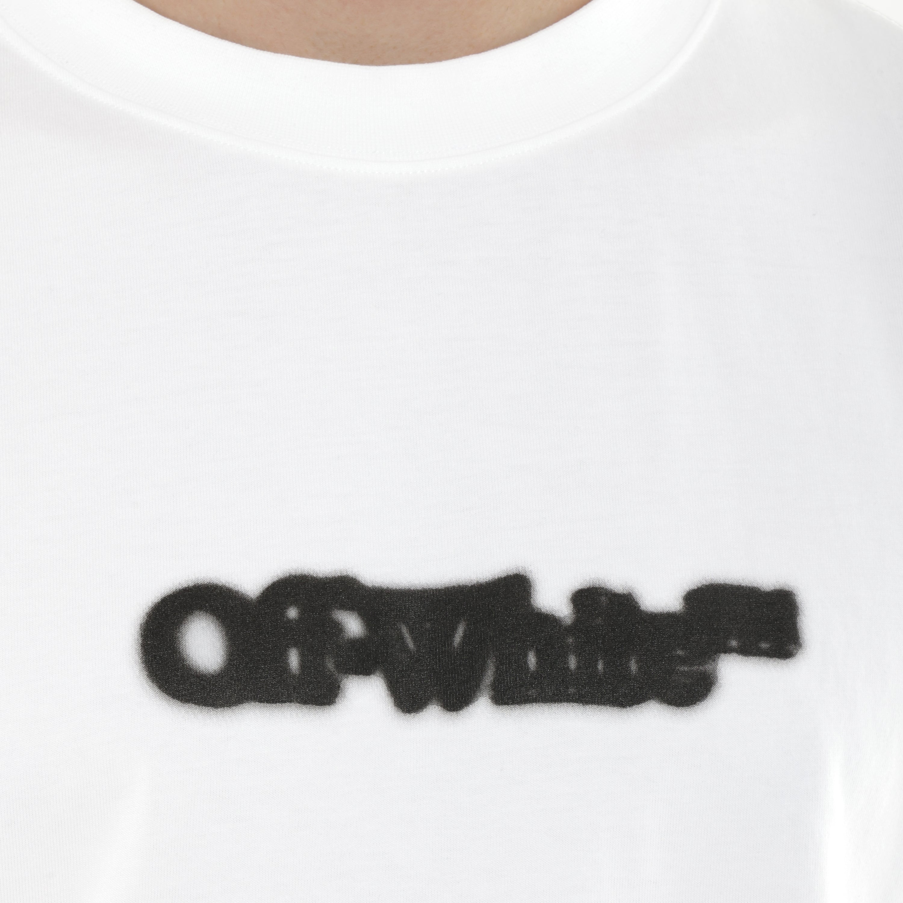 Camiseta Blanca Off-White Spray Arrow