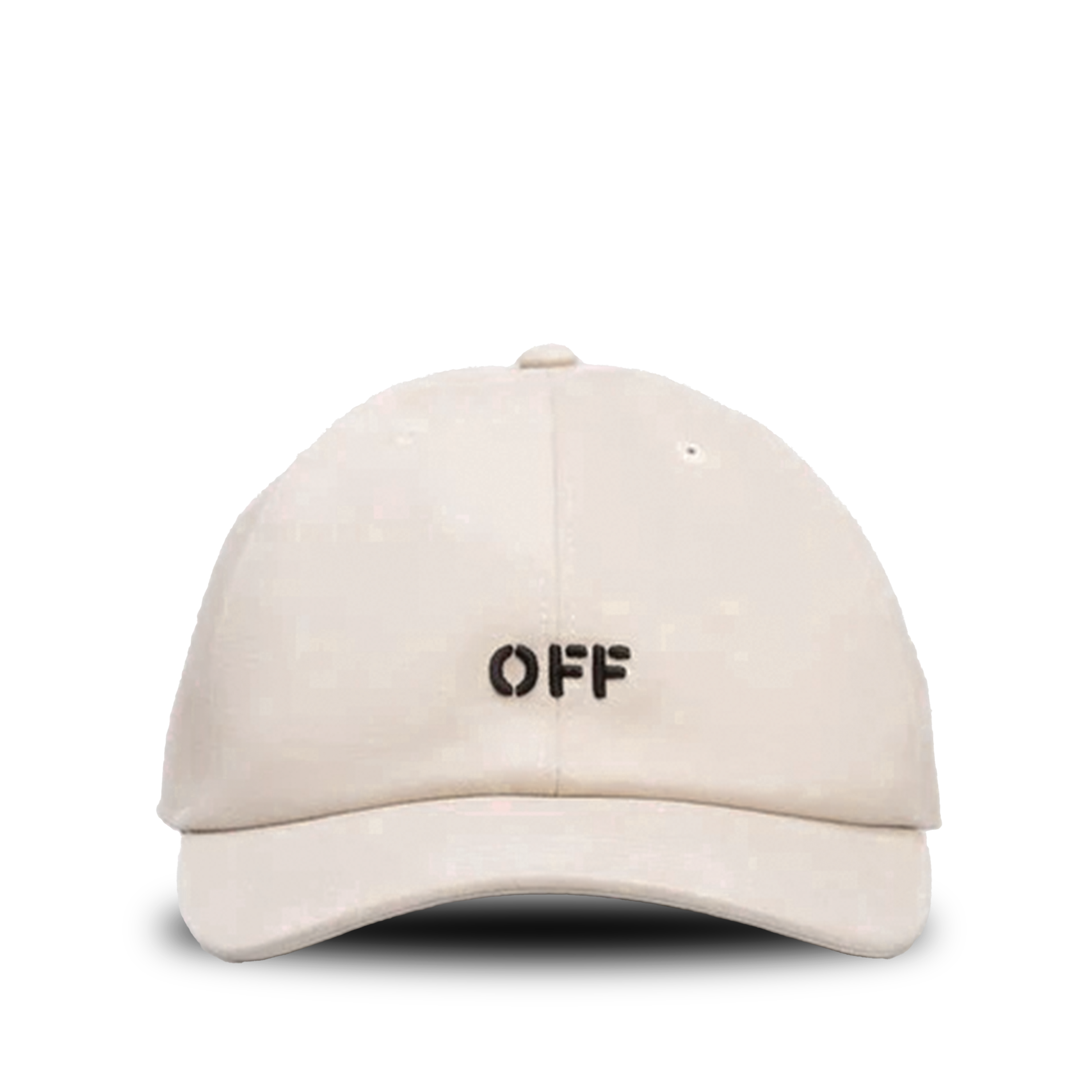Gorra Beige Off-White Logo