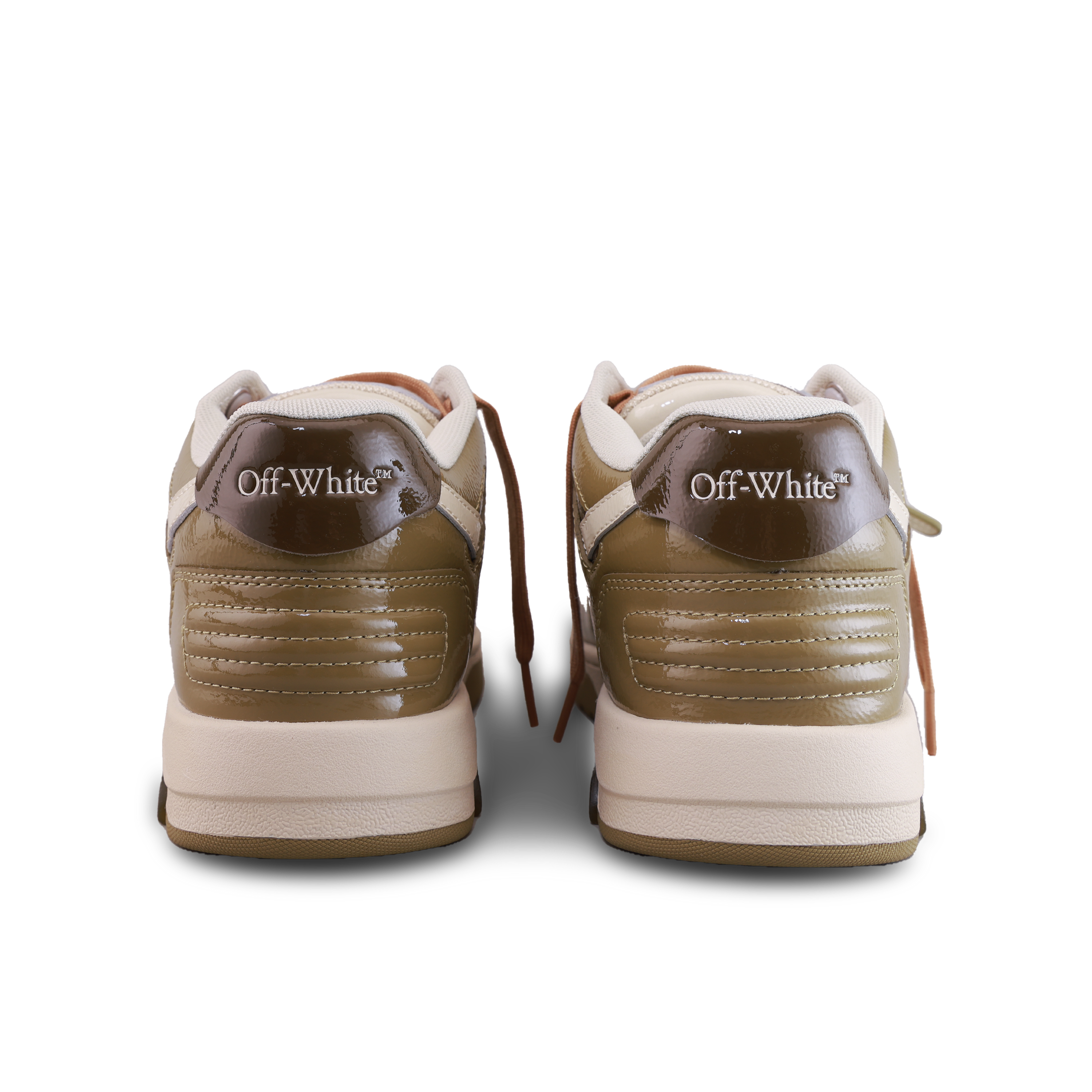 Sneakers Verde Off-White “OOO” Patent Leather