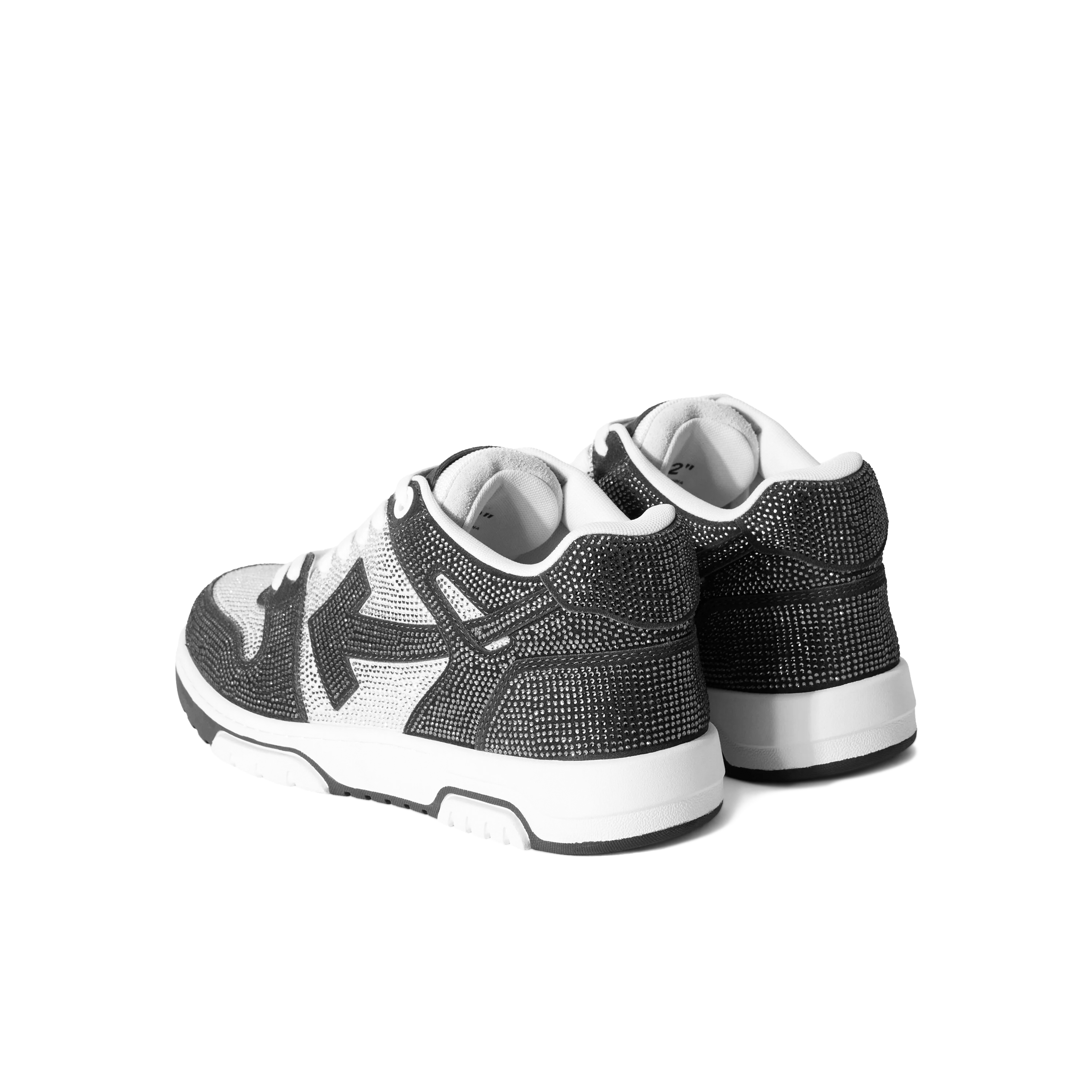 Sneakers Negros Off-White OOO Strass