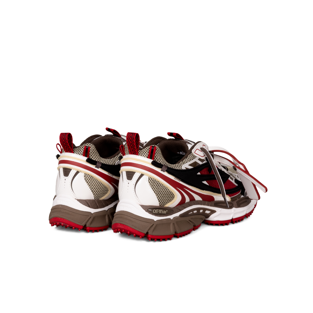 Sneakers Rojos - Negros Off-White Be Right Back