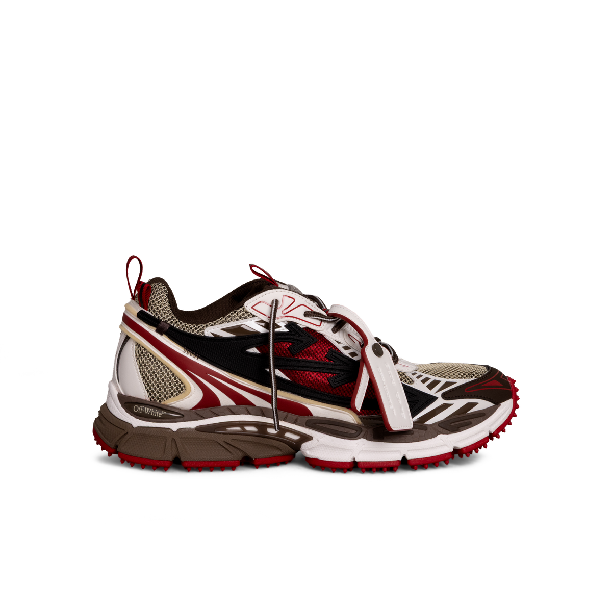 Sneakers Rojos - Negros Off-White Be Rigth Back
