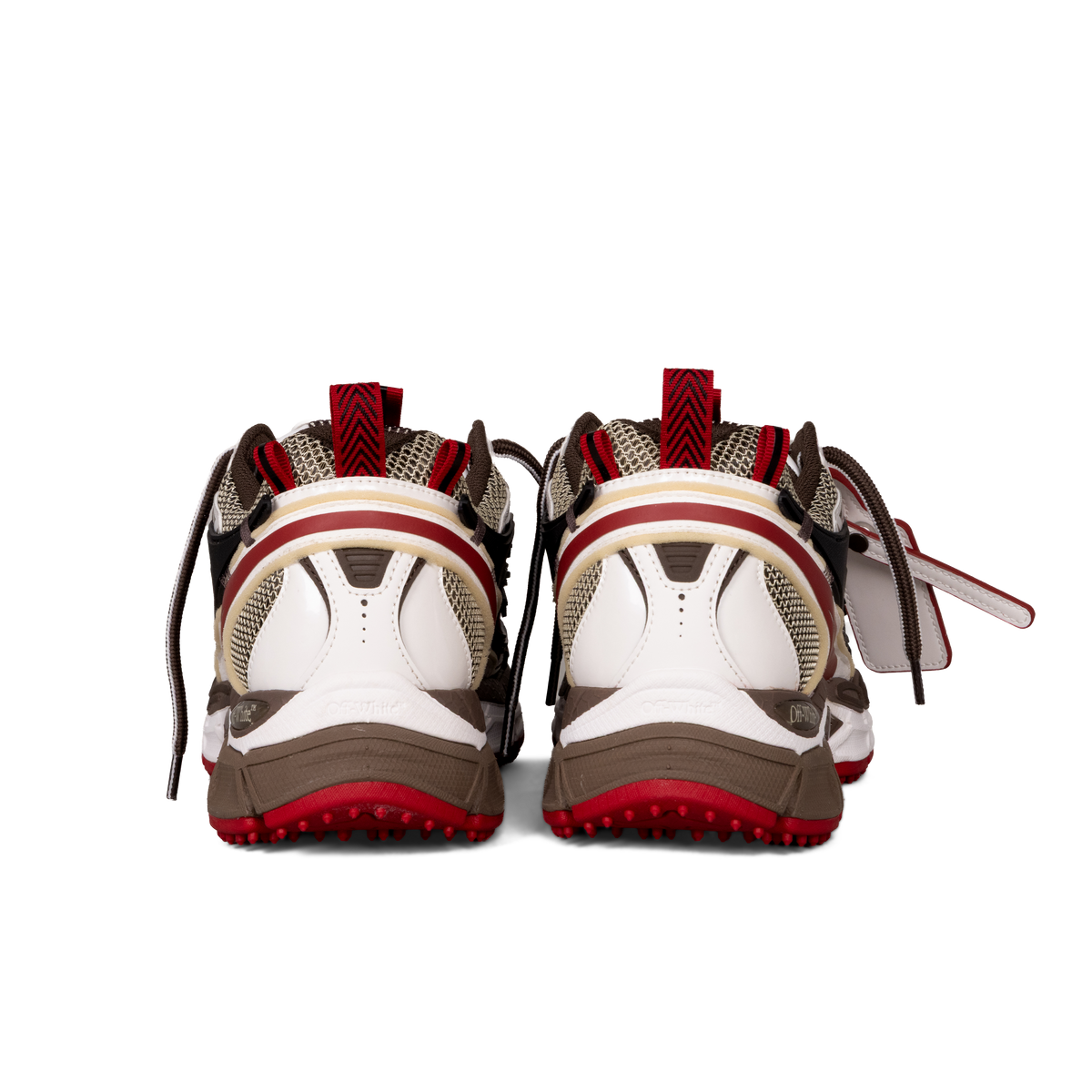 Sneakers Rojos - Negros Off-White Be Rigth Back