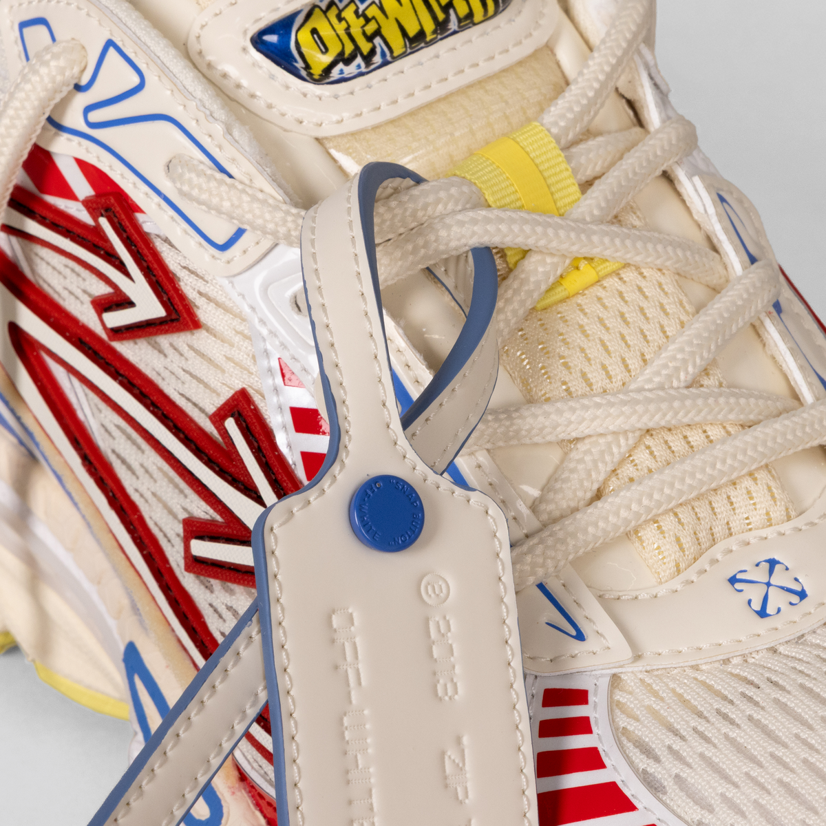 Sneakers Blancos - Rojos Off-White Be Right Back