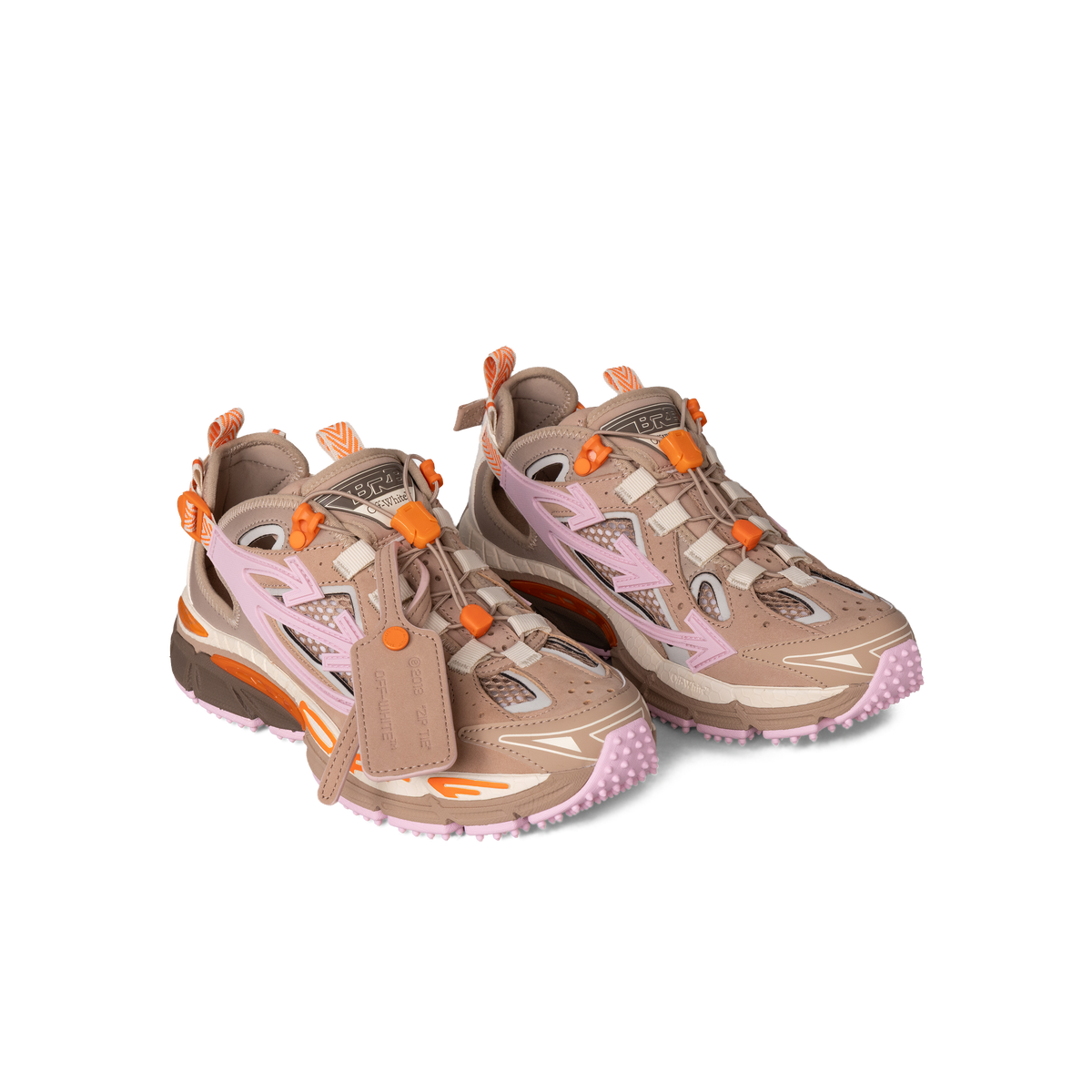 Sneakers Beige - Rosados Off-White Be Rgth Back Open