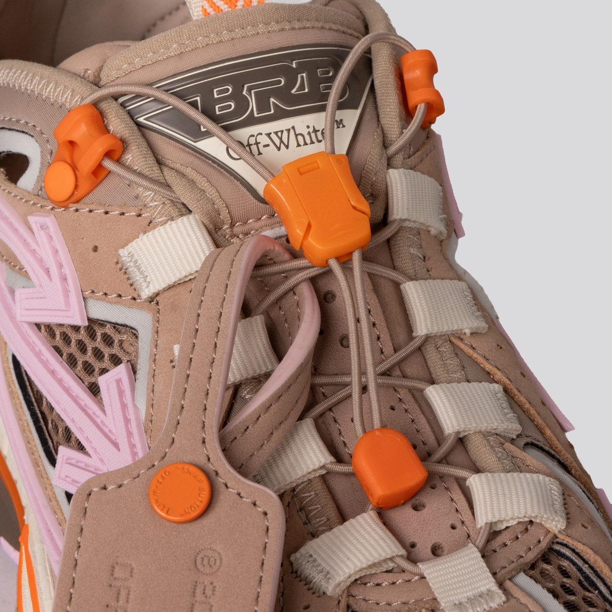 Sneakers Beige - Rosados Off-White Be Rgth Back Open