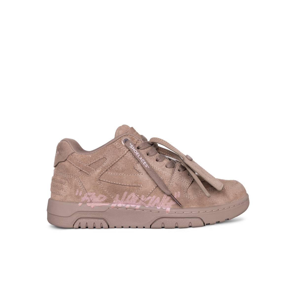 Sneakers Cafés Off-White OOO For Walking