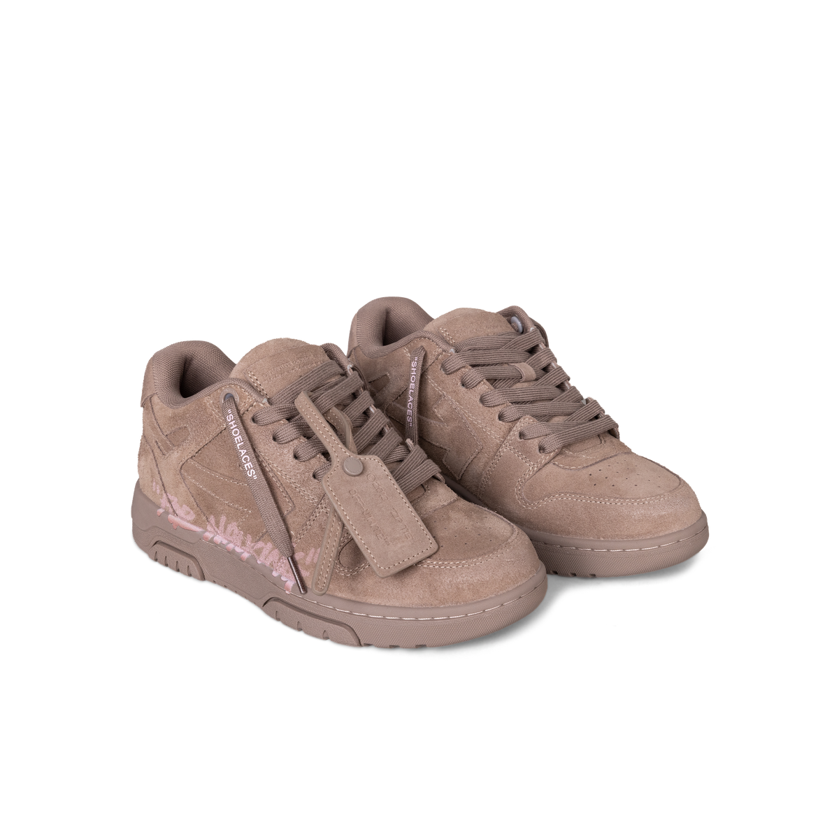 Sneakers Cafés Off-White OOO For Walking