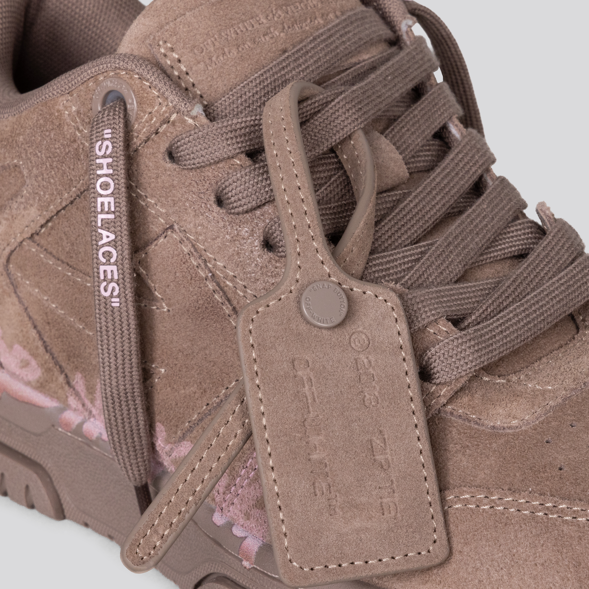 Sneakers Cafés Off-White OOO For Walking