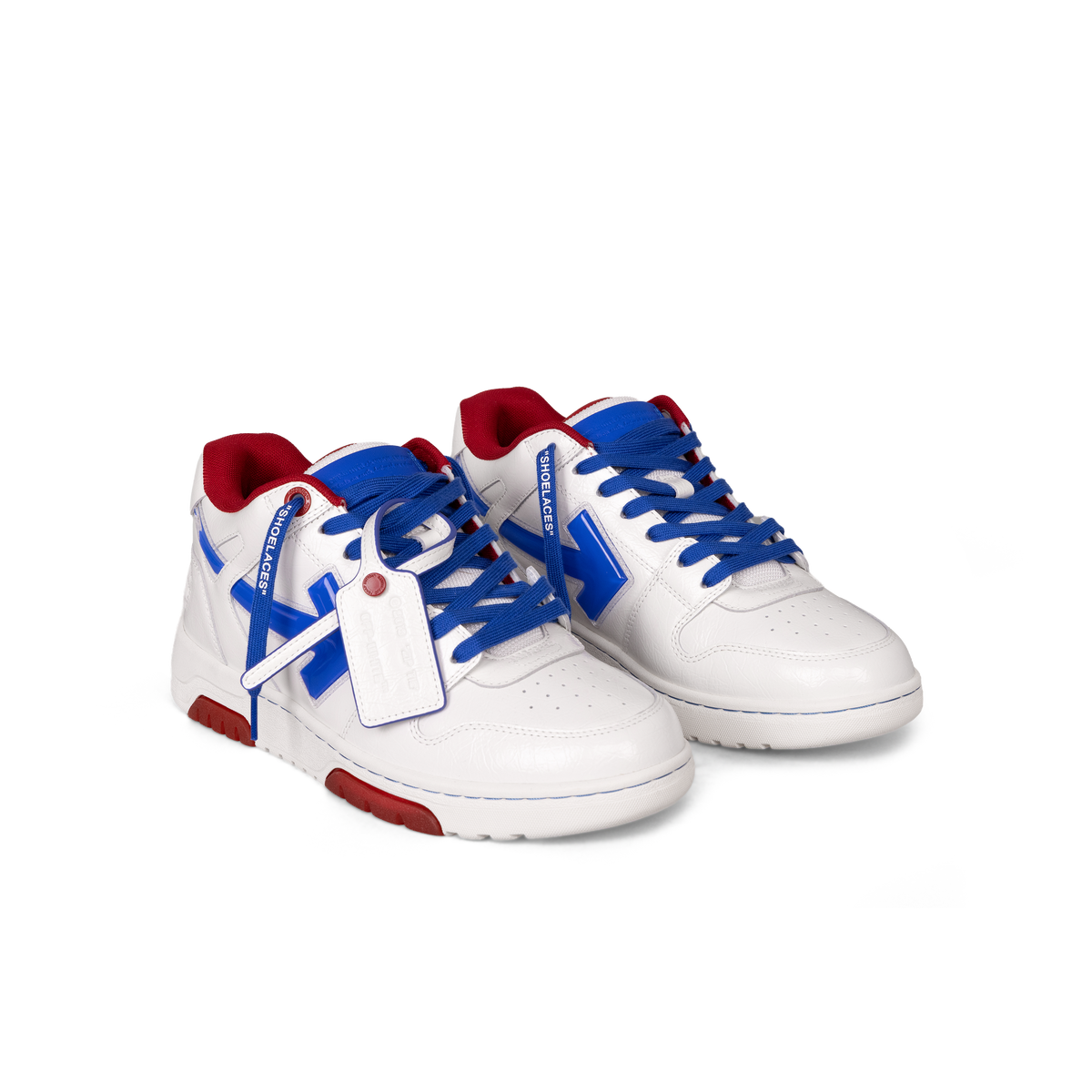 Sneakers Blancos - Azules Off-White OOO