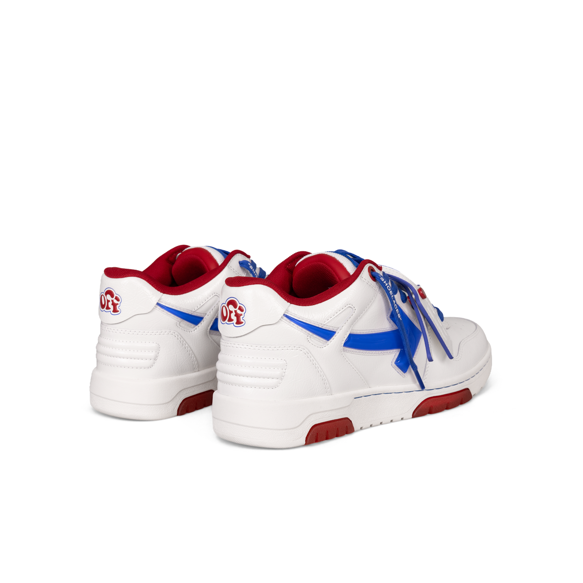Sneakers Blancos - Azules Off-White OOO