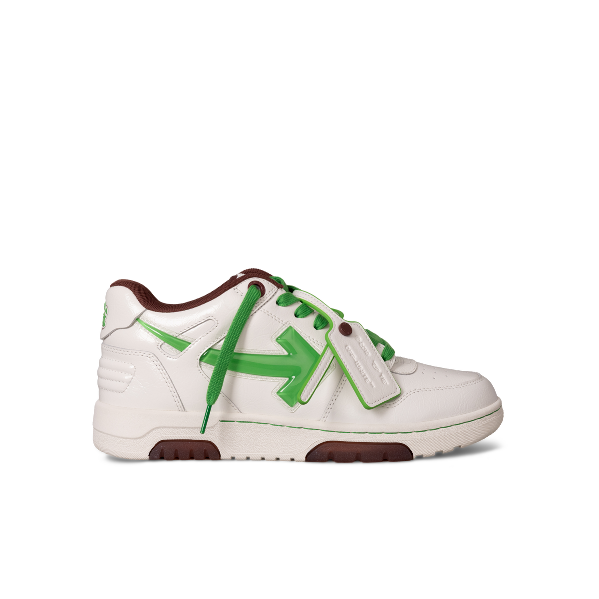 Sneakers Blancos - Verdes Off-White OOO
