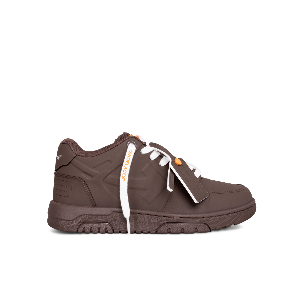 Sneakers Chocolate - Naranjas Off-White OOO Molded
