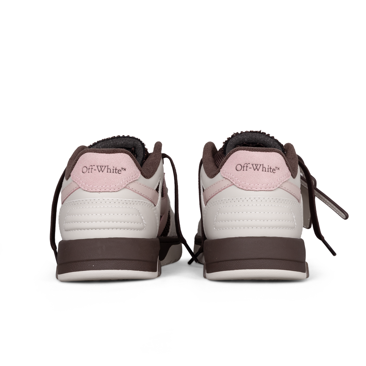 Sneakers Ecru - Rosados Off-White OOO Slim
