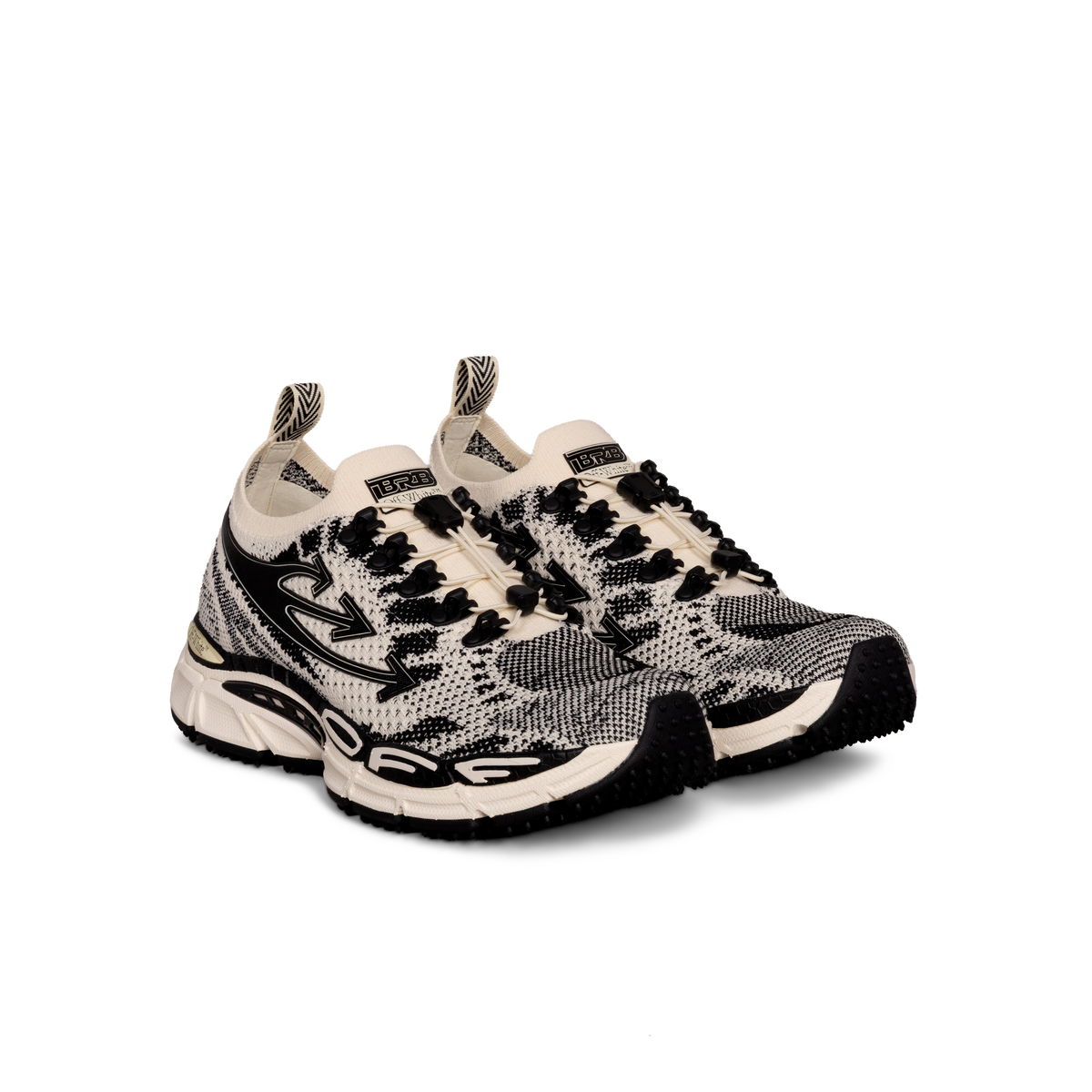 Sneakers Blancos - Negros Off-White Be Right Back Knit
