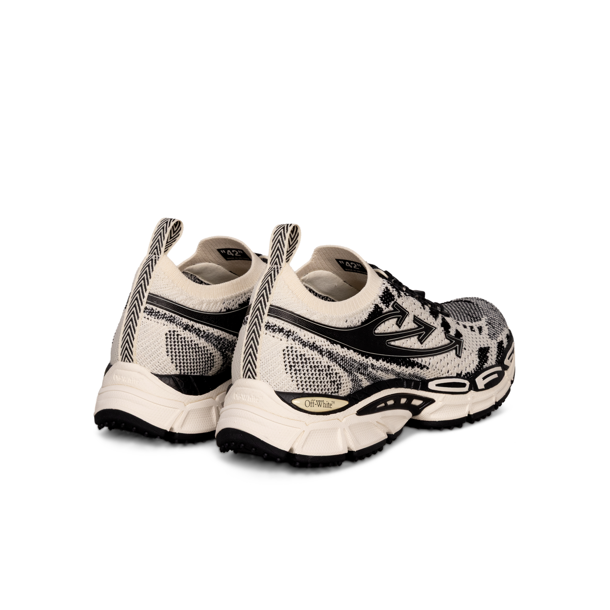 Sneakers Blancos - Negros Off-White Be Right Back Knit