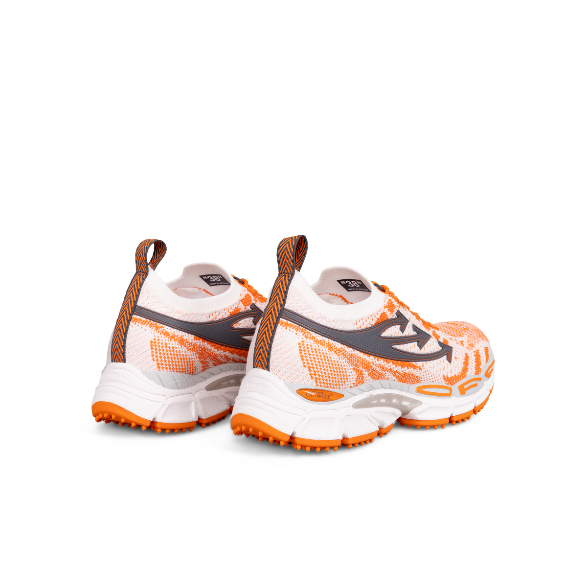Sneakers Blancos - Naranjas Off-White Be Right Back