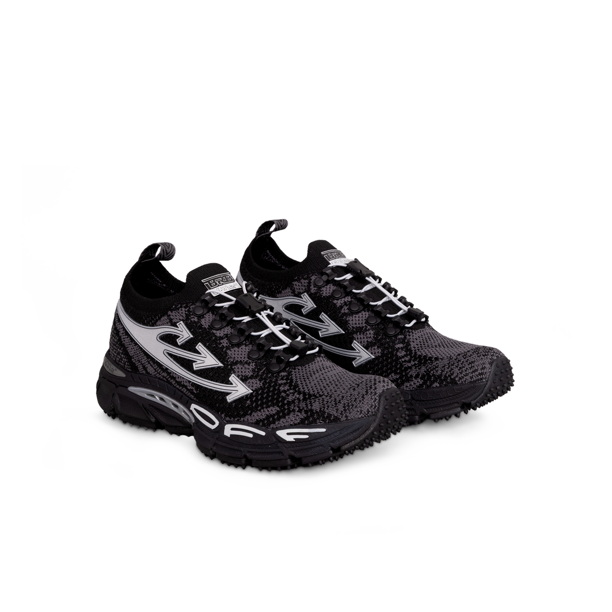 Sneakers Negros Off-White Be Right Back Knit