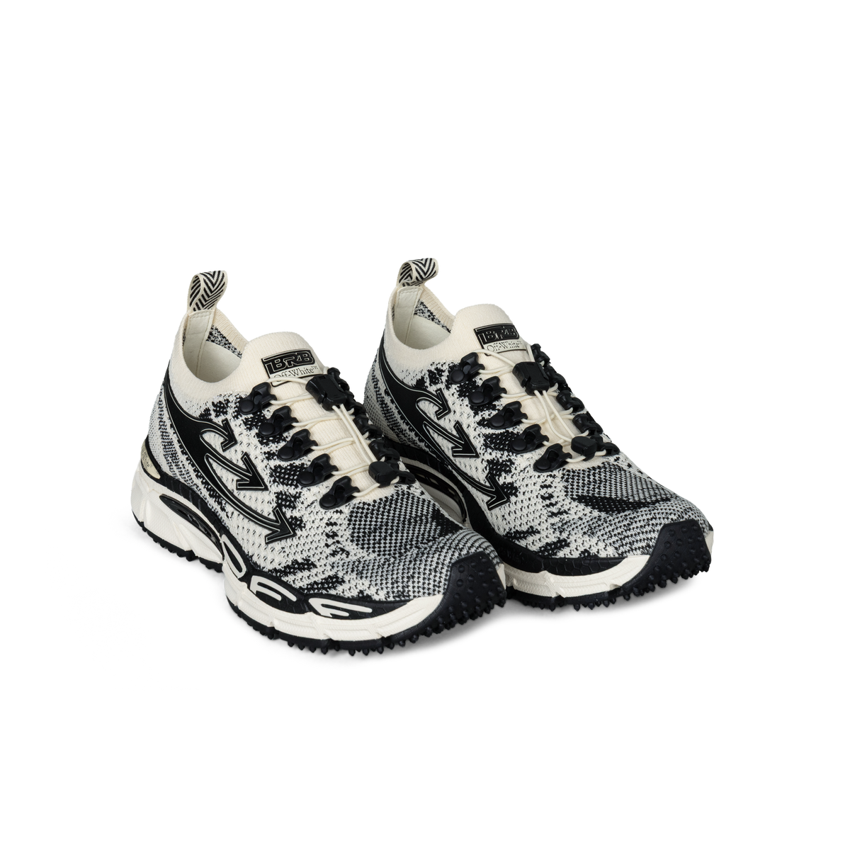 Sneakers Beige Off-White Be Right Back Knit