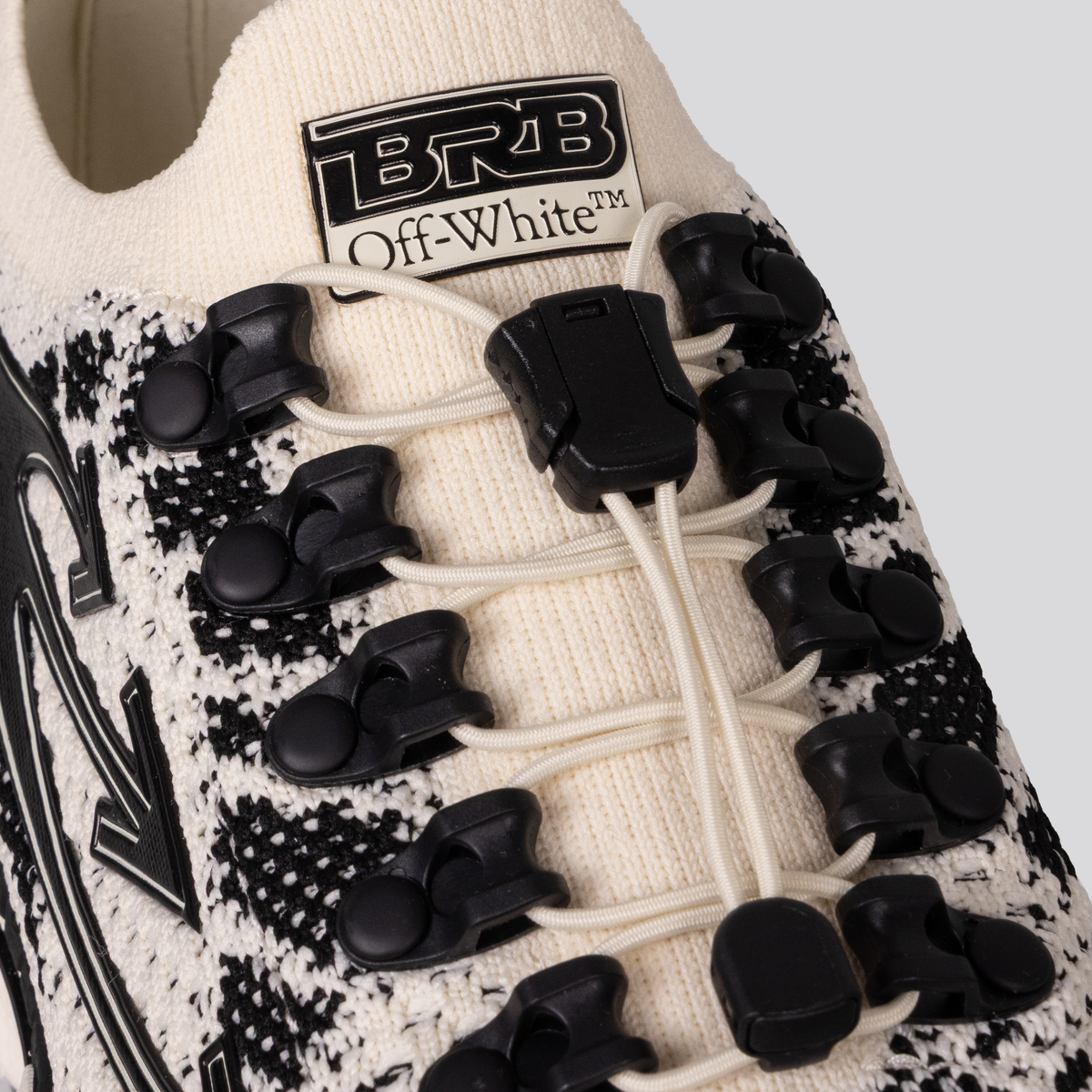 Sneakers Beige Off-White Be Right Back Knit