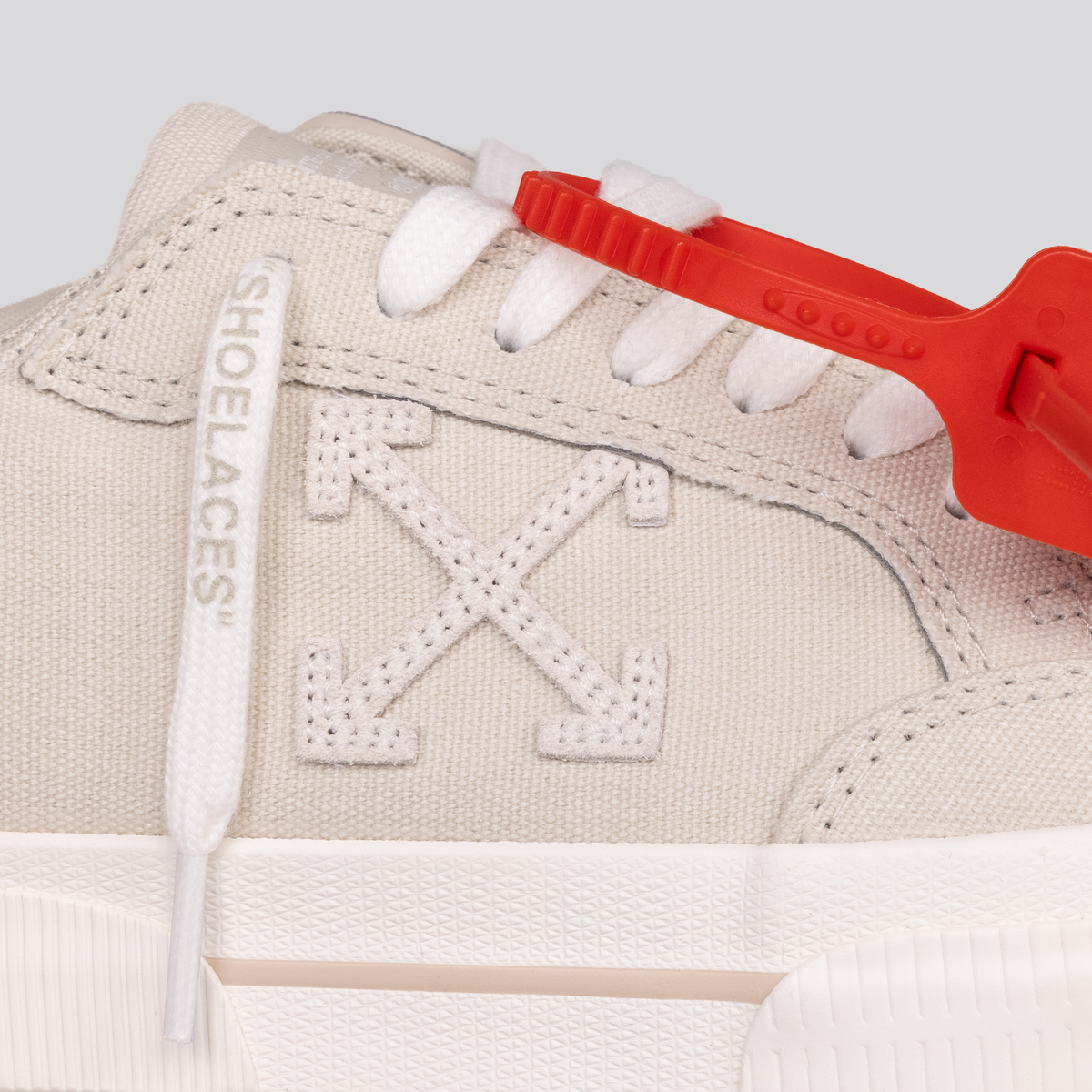 Sneakers Grises Off-White Grey Vulcanized