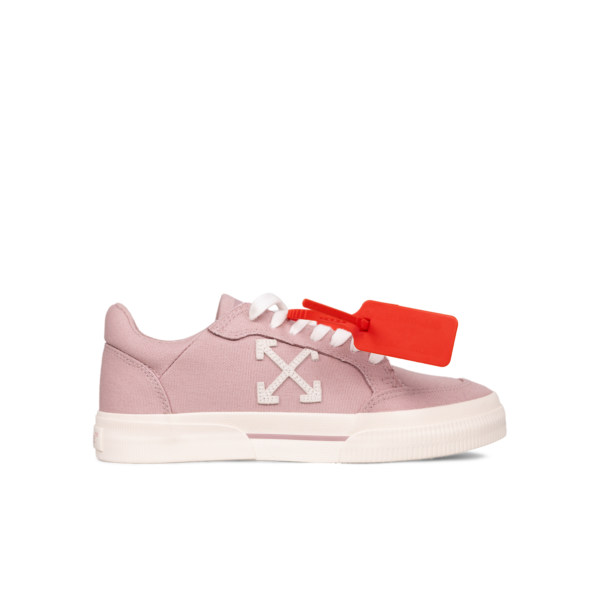 Sneakers Grises Off-White Rose Pink Vulcanized